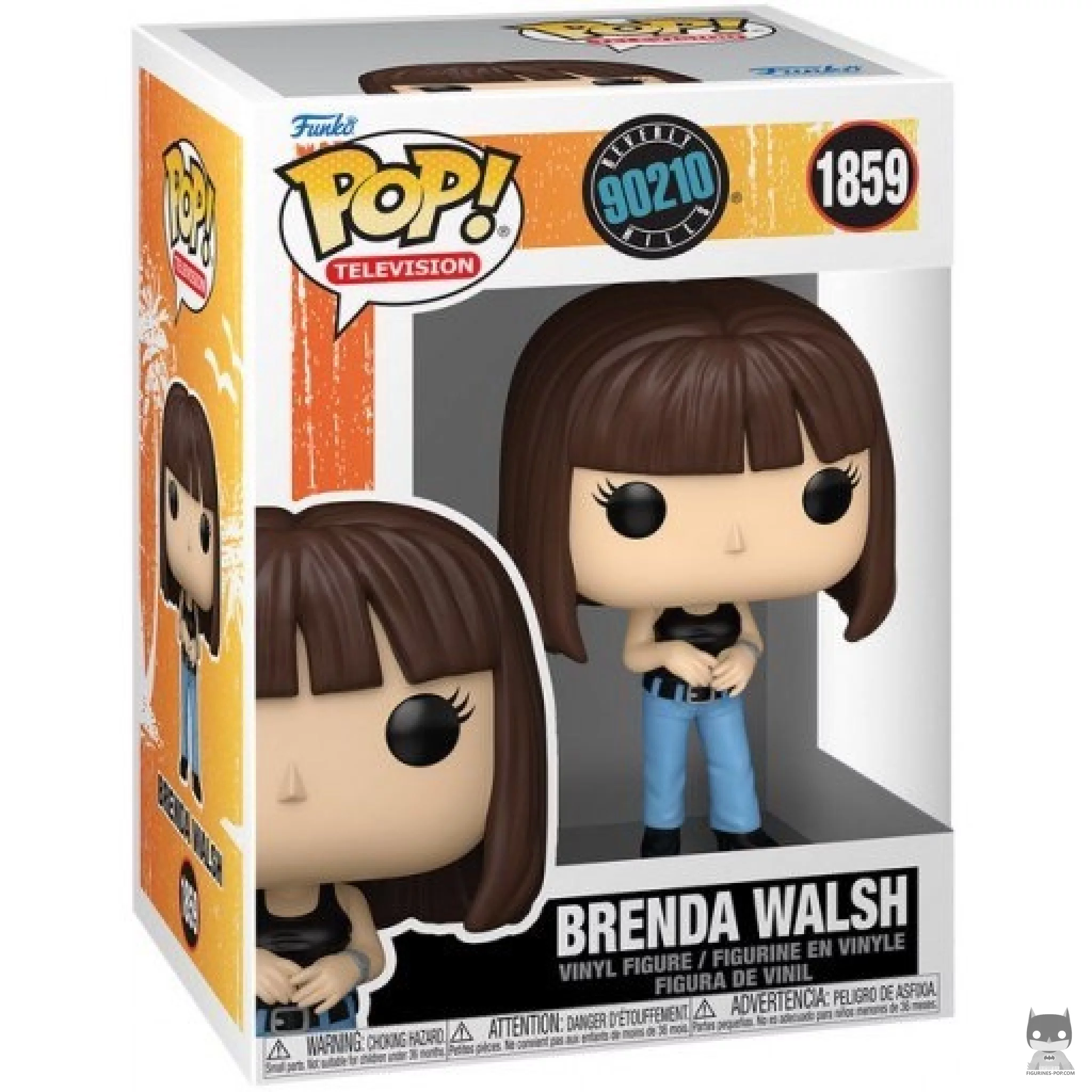 Brenda Walsh Funko Pop! figure in its box