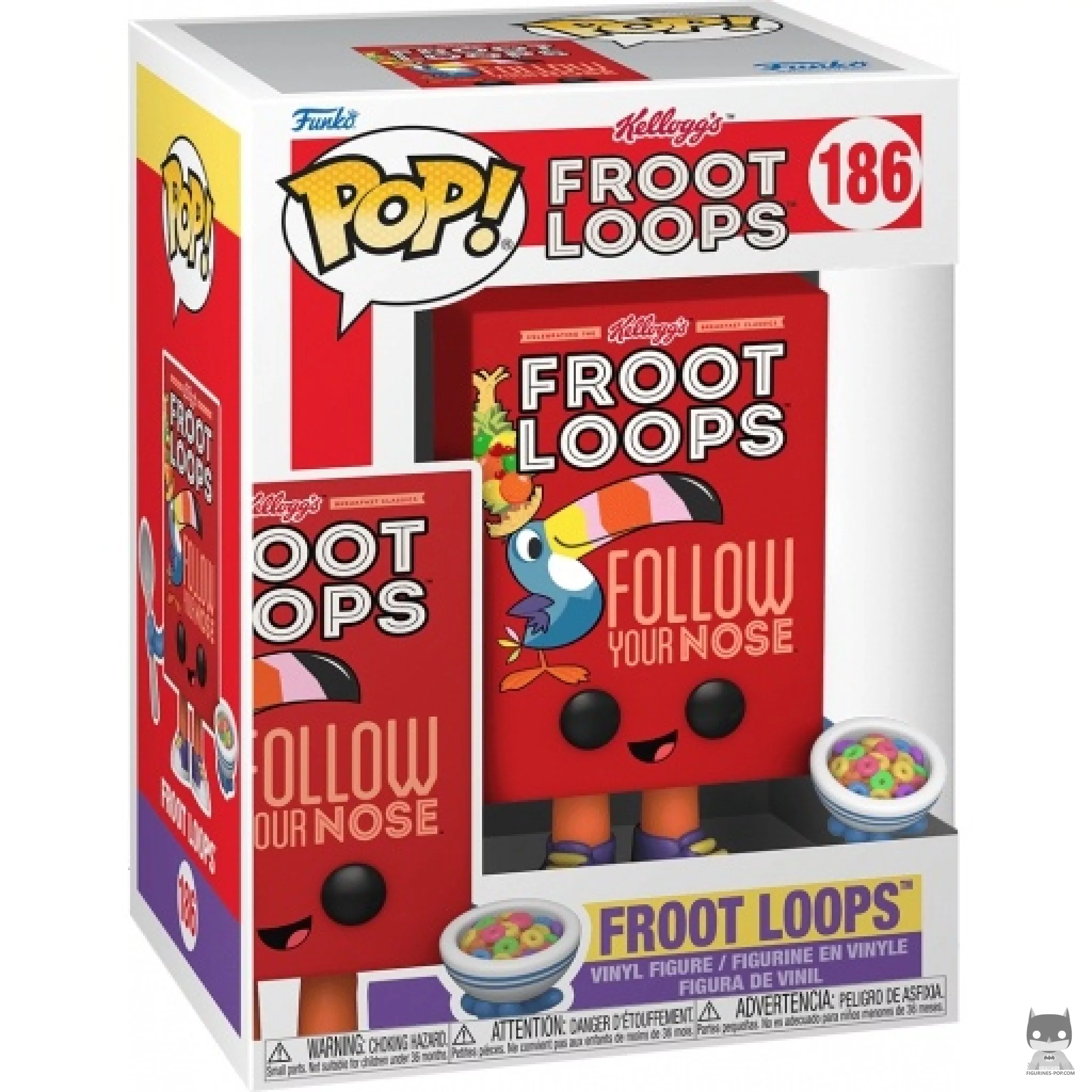Froot Loops Funko Pop! figure in its box