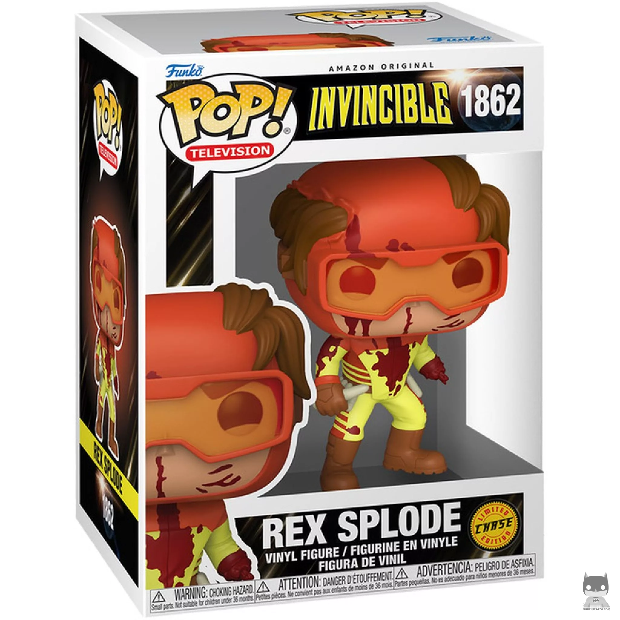 Rex Splode (Chase) Funko Pop! figure in its box