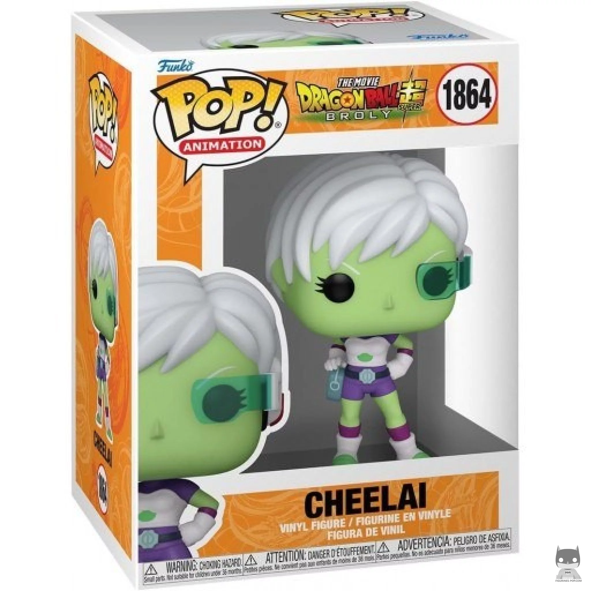 Cheelai Funko Pop! figure in its box