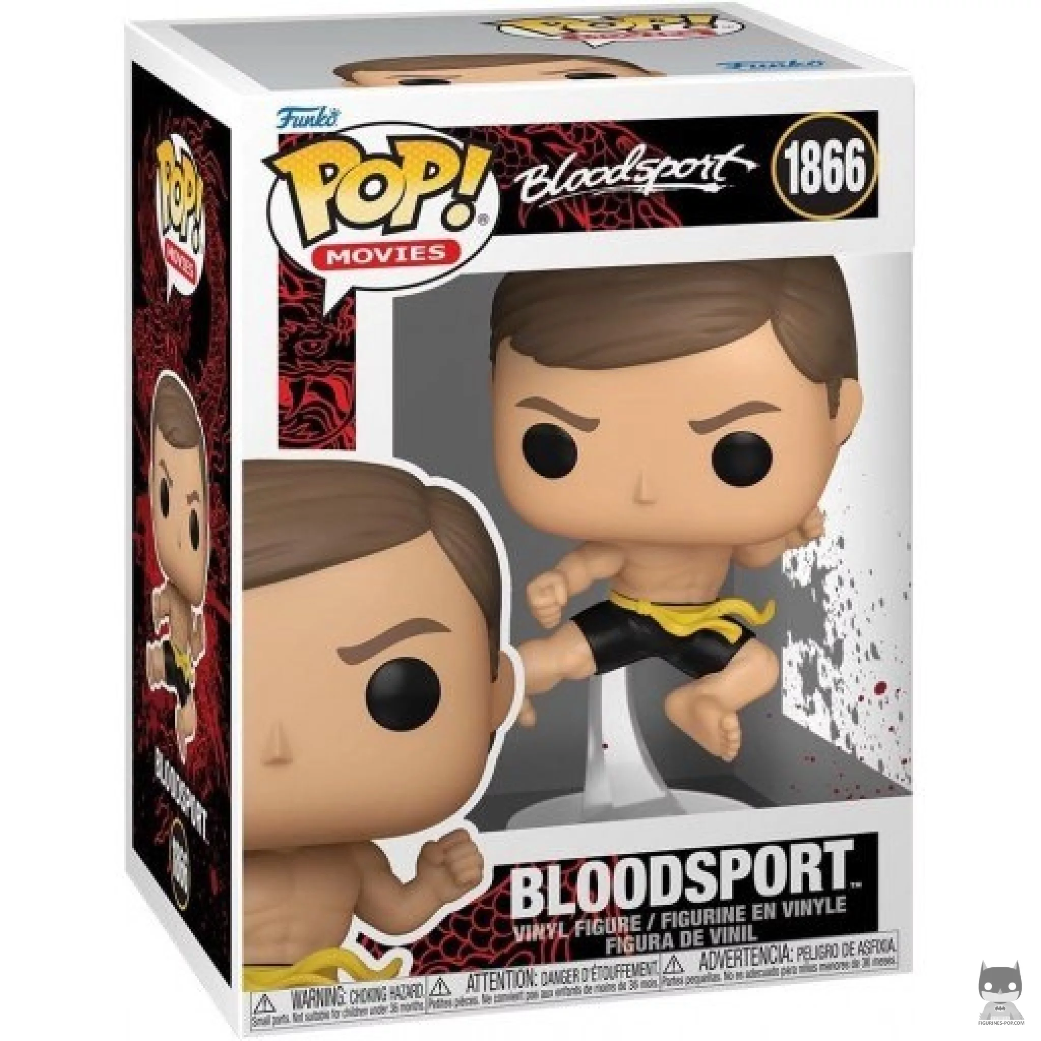 Frank Dux (Jean-Claude Van Damme) Funko Pop! figure in its box