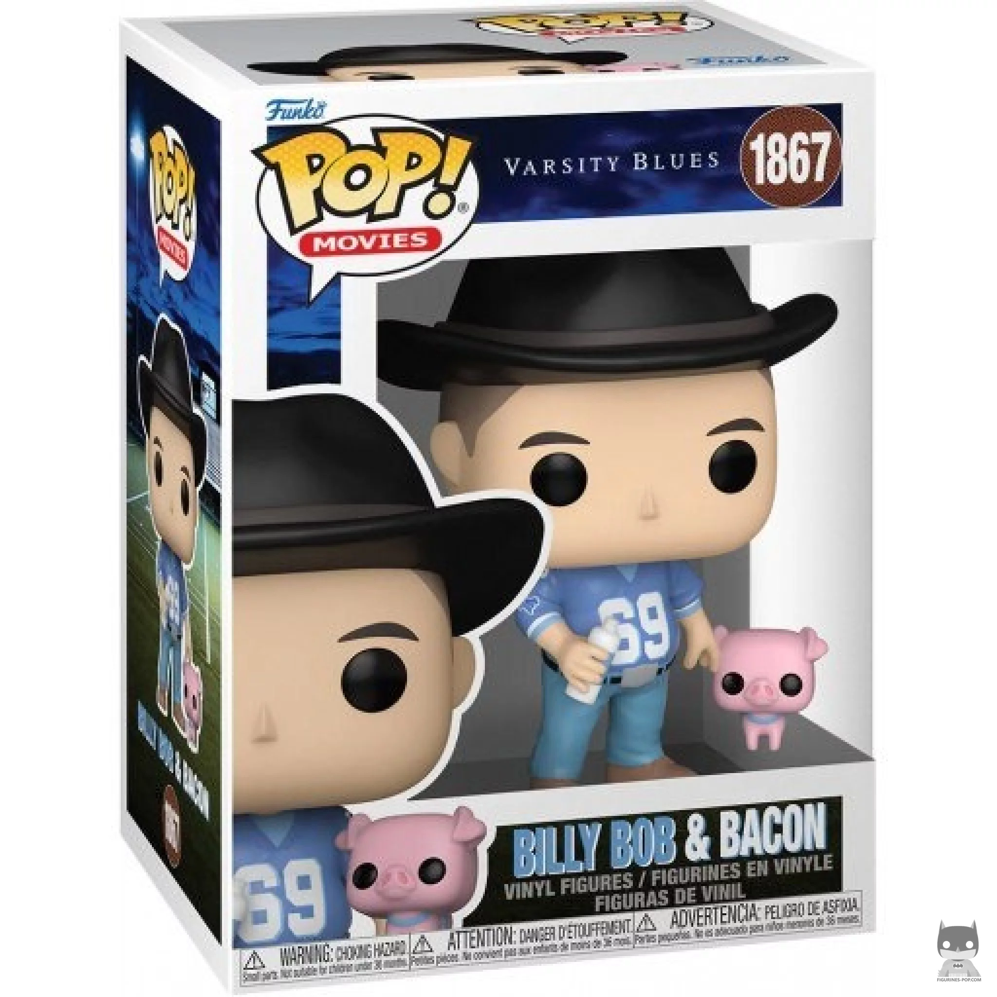Billy Bob & Bacon Funko Pop! figure in its box