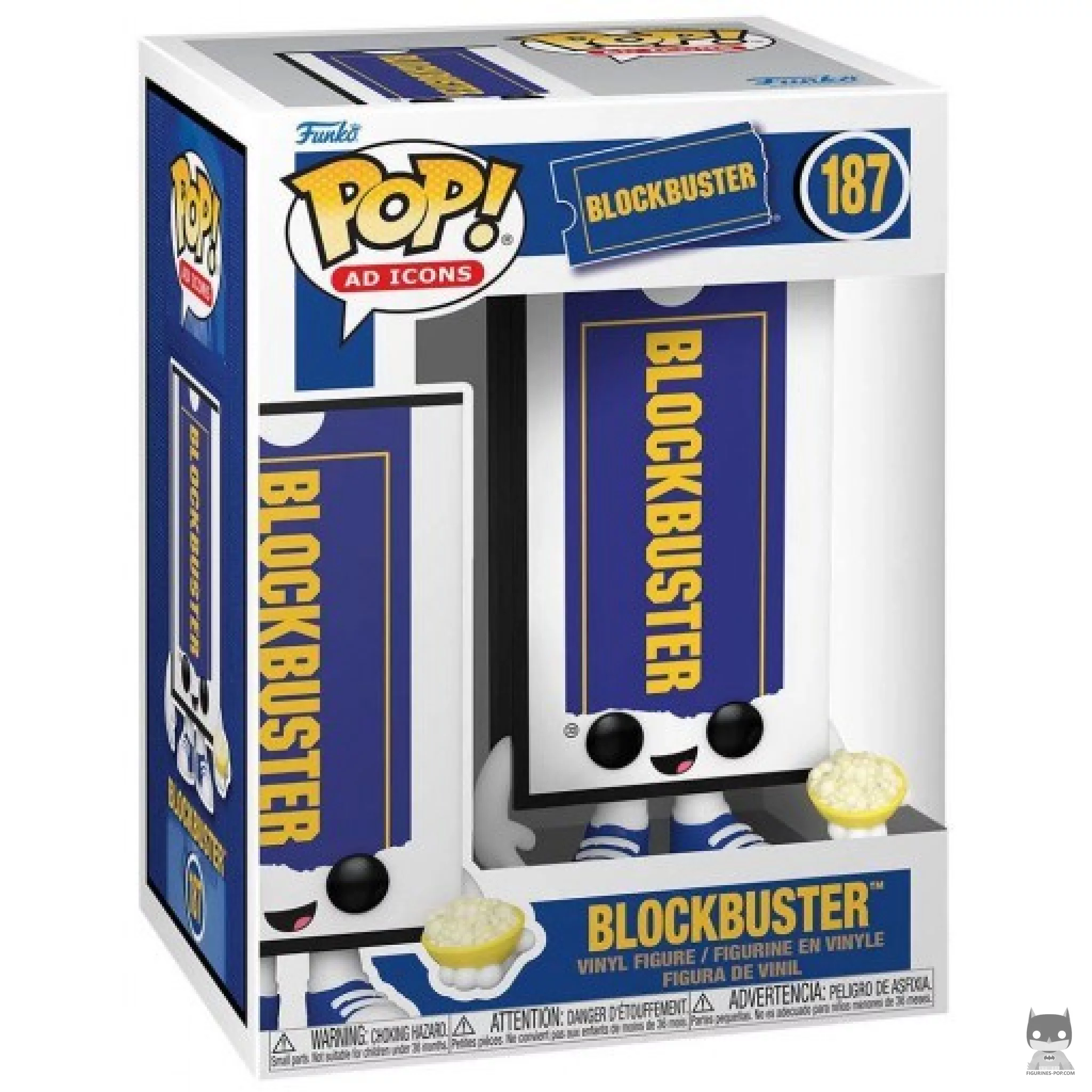 Blockbuster Funko Pop! figure in its box