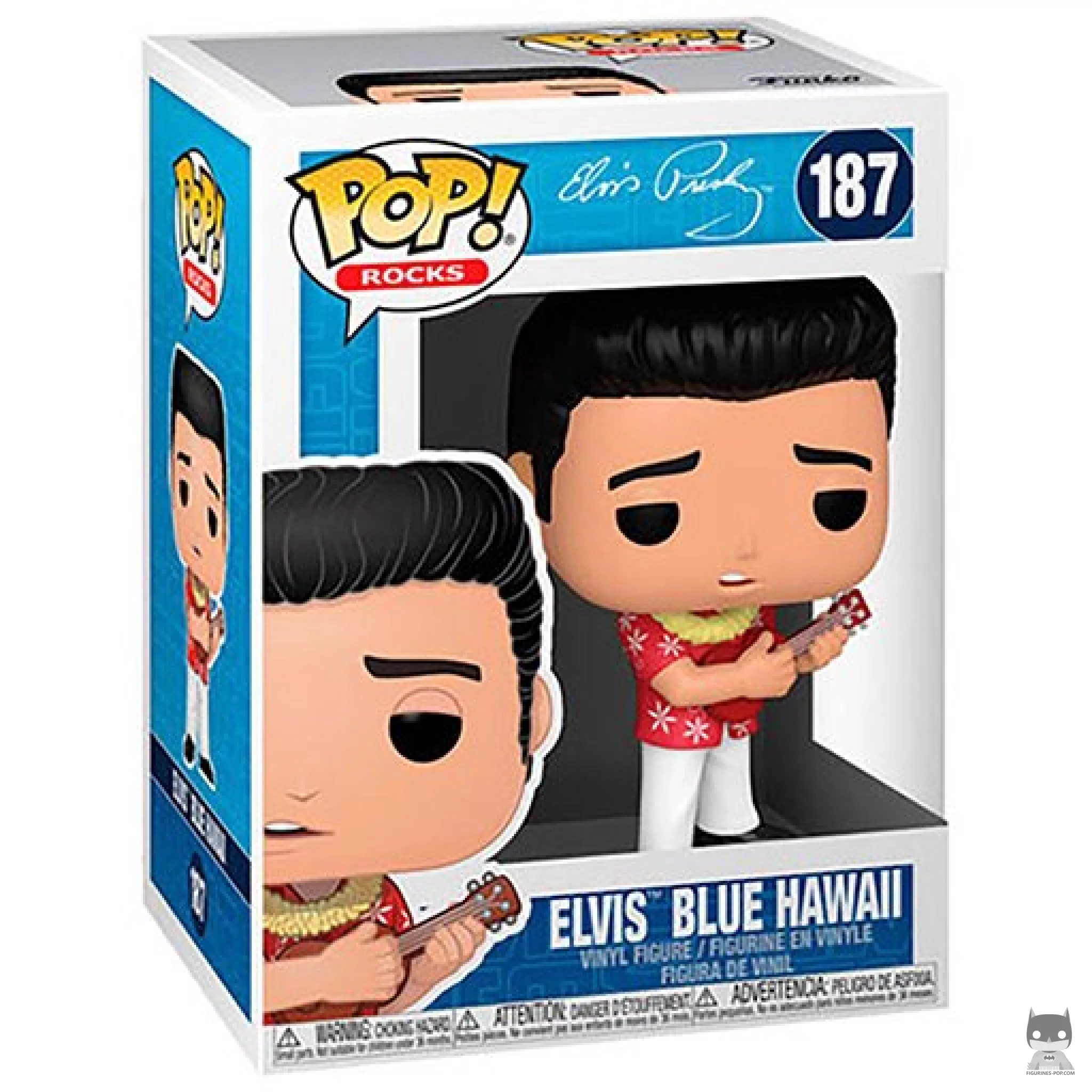Elvis Blue Hawaii Funko Pop! figure in its box