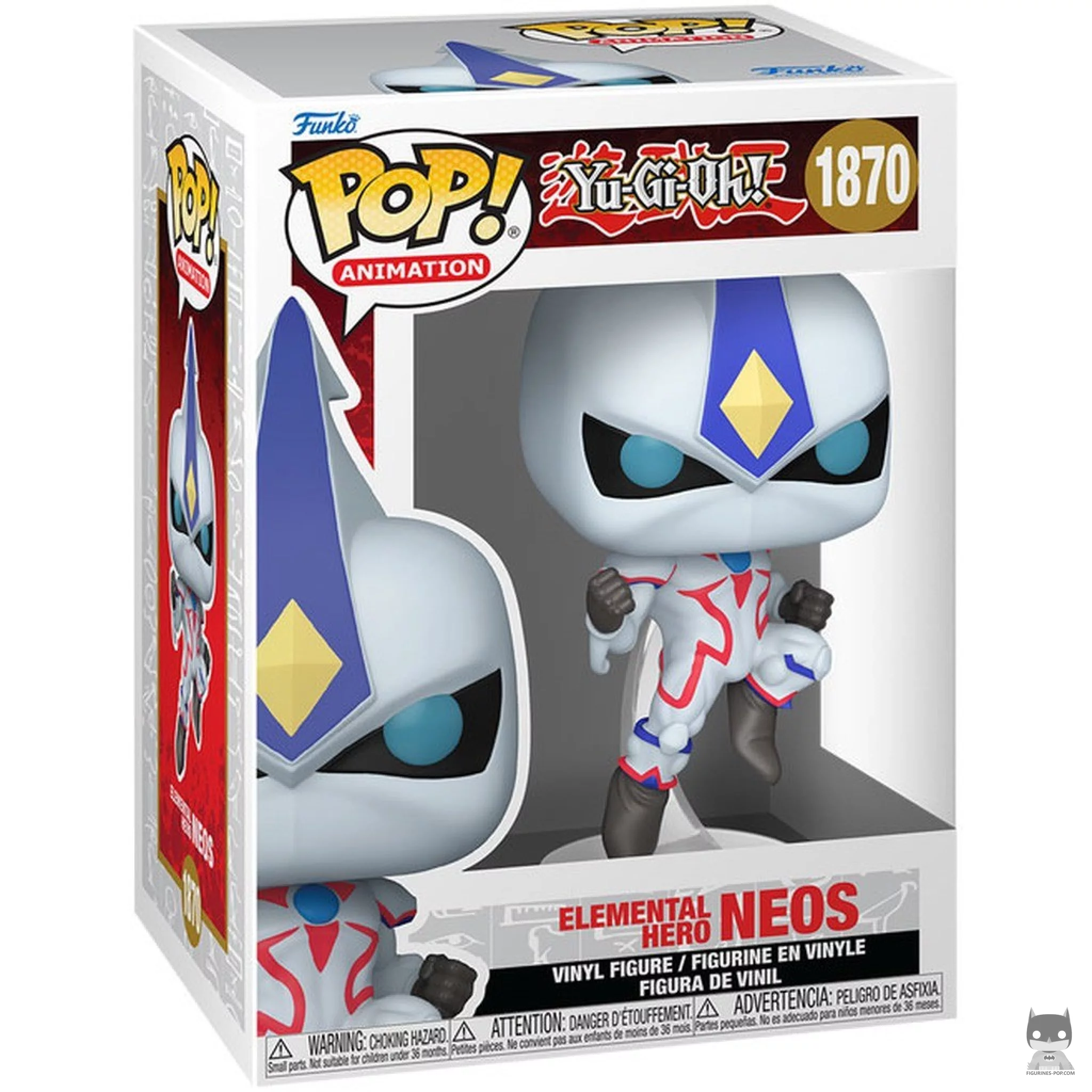 Elemental Hero Neos Funko Pop! figure in its box