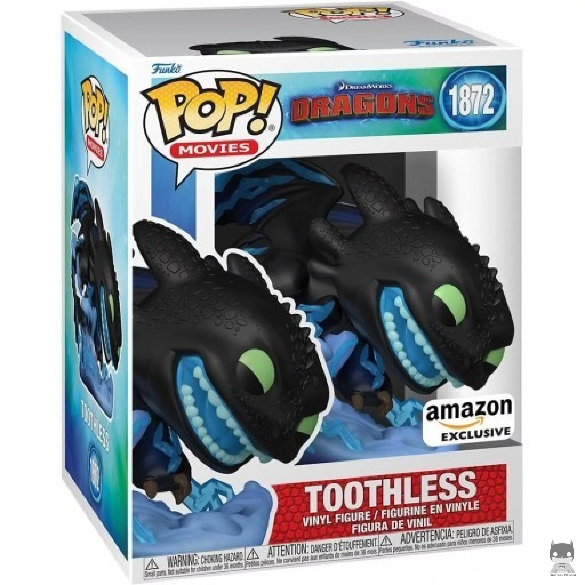 Toothless Funko Pop! figure in its box