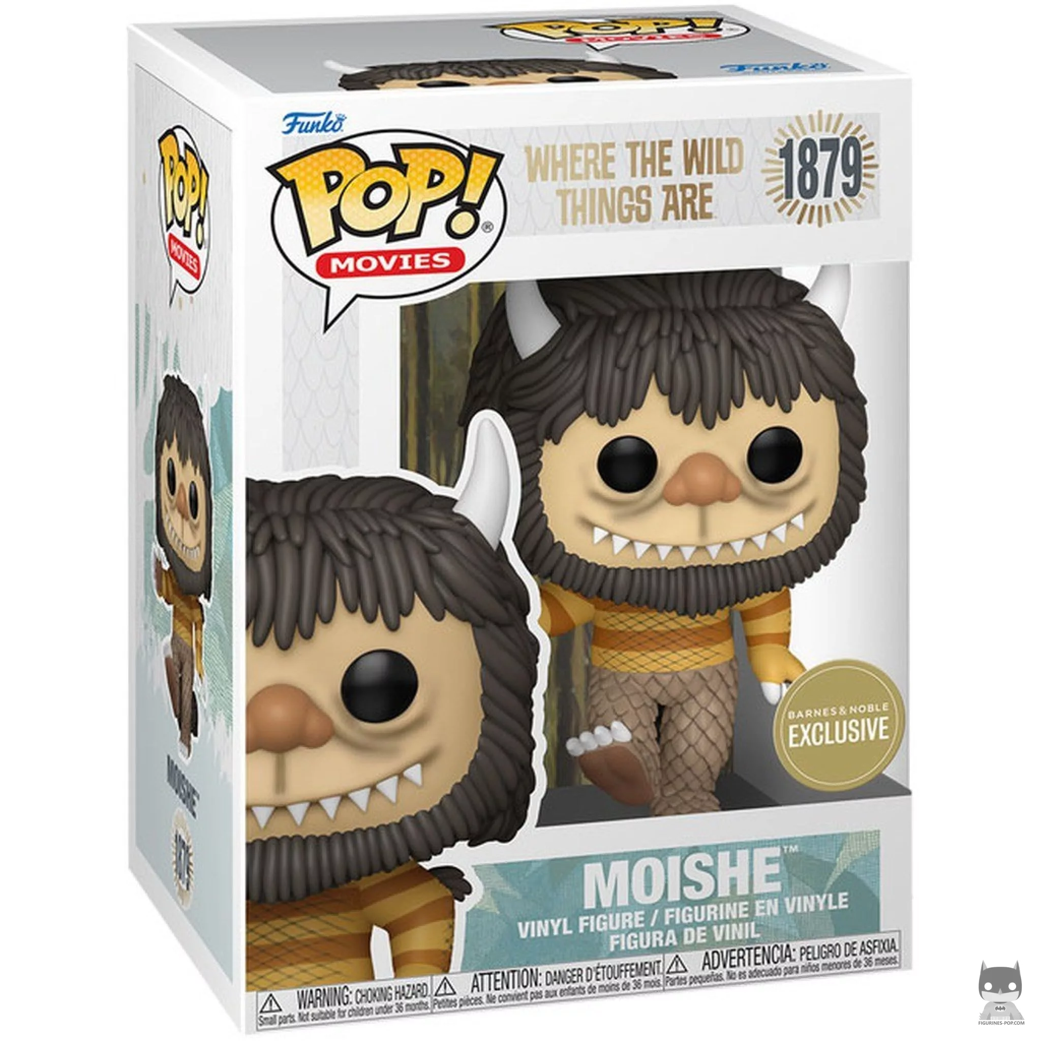 Moishe Funko Pop! figure in its box