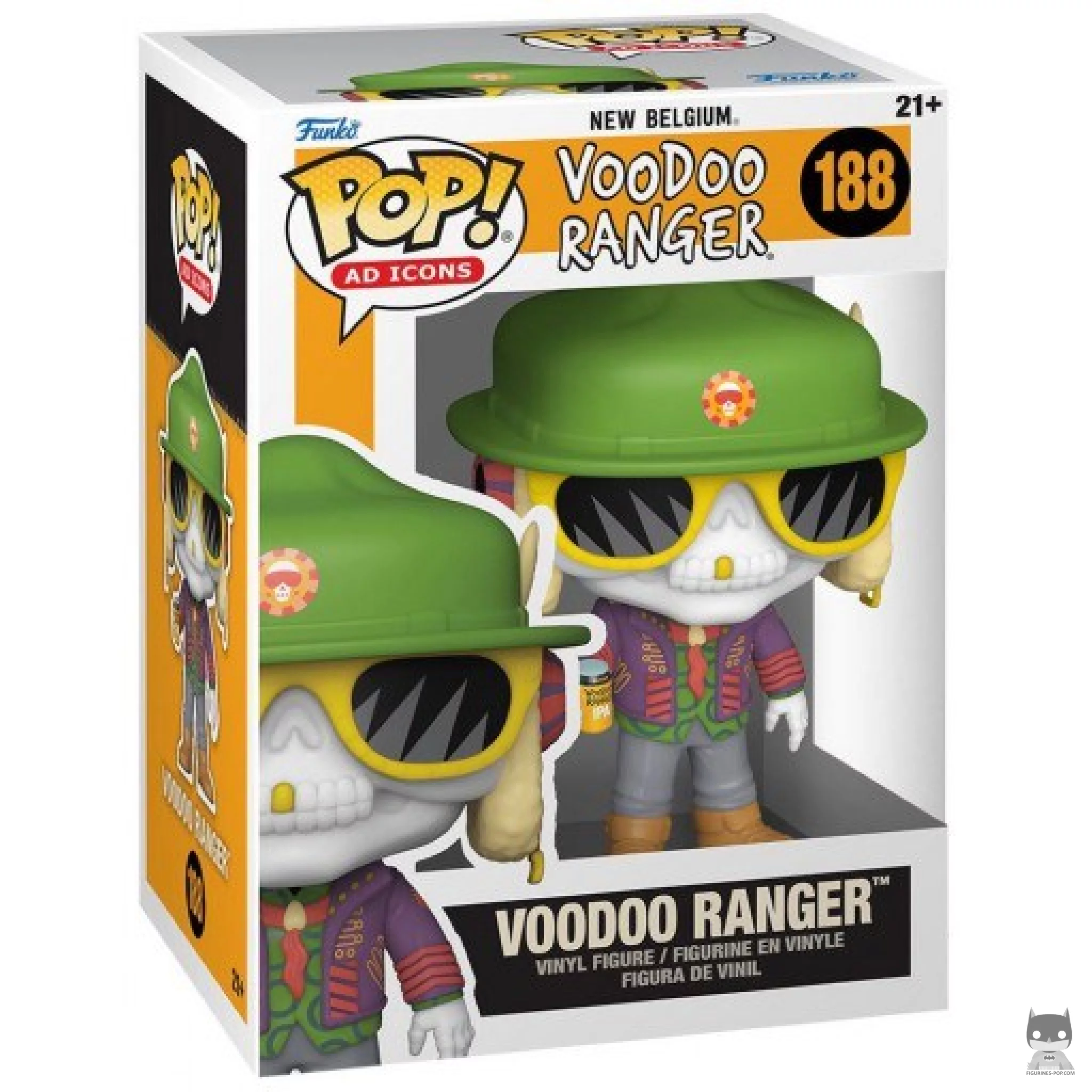 Voodoo Ranger Funko Pop! figure in its box