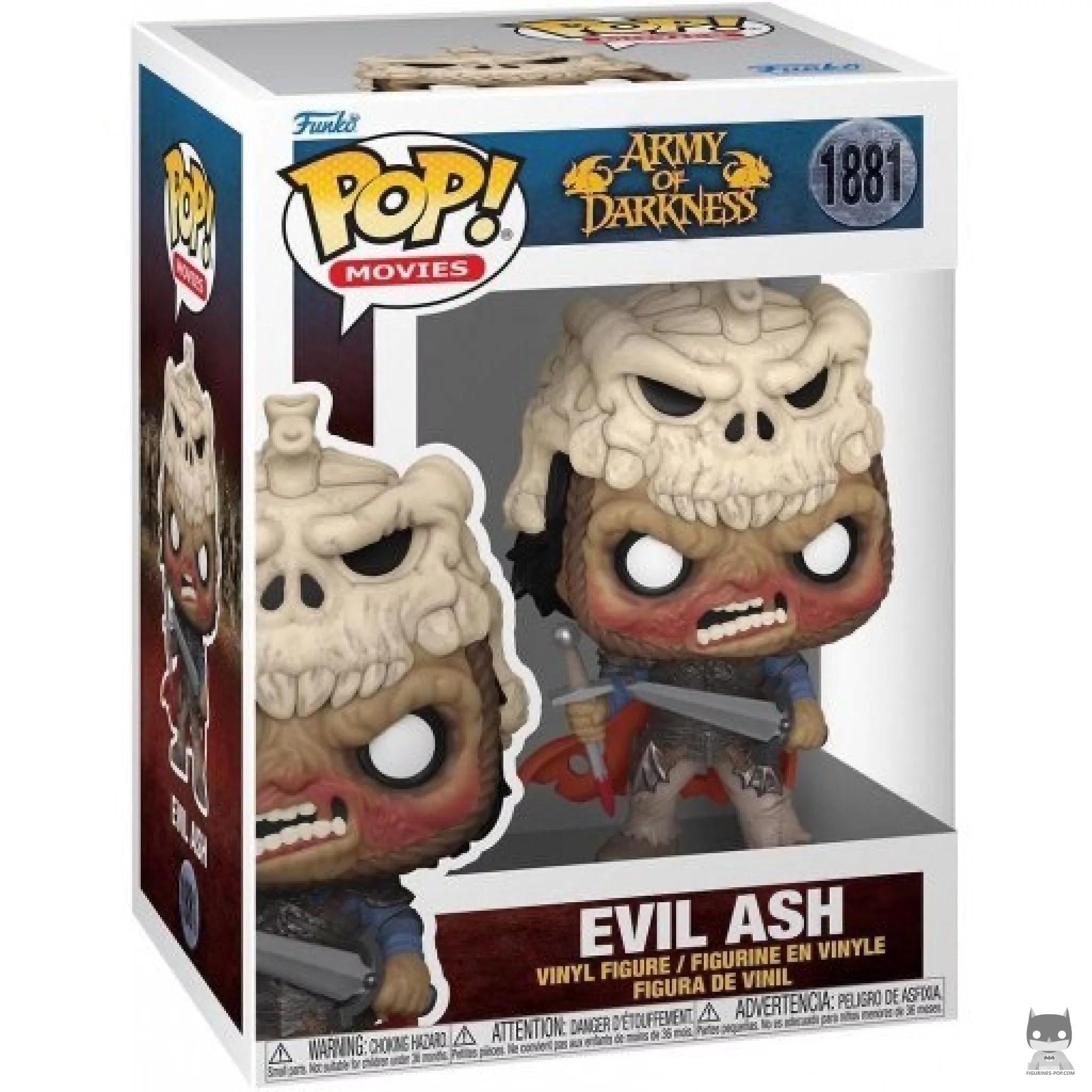Evil Ash Funko Pop! figure in its box