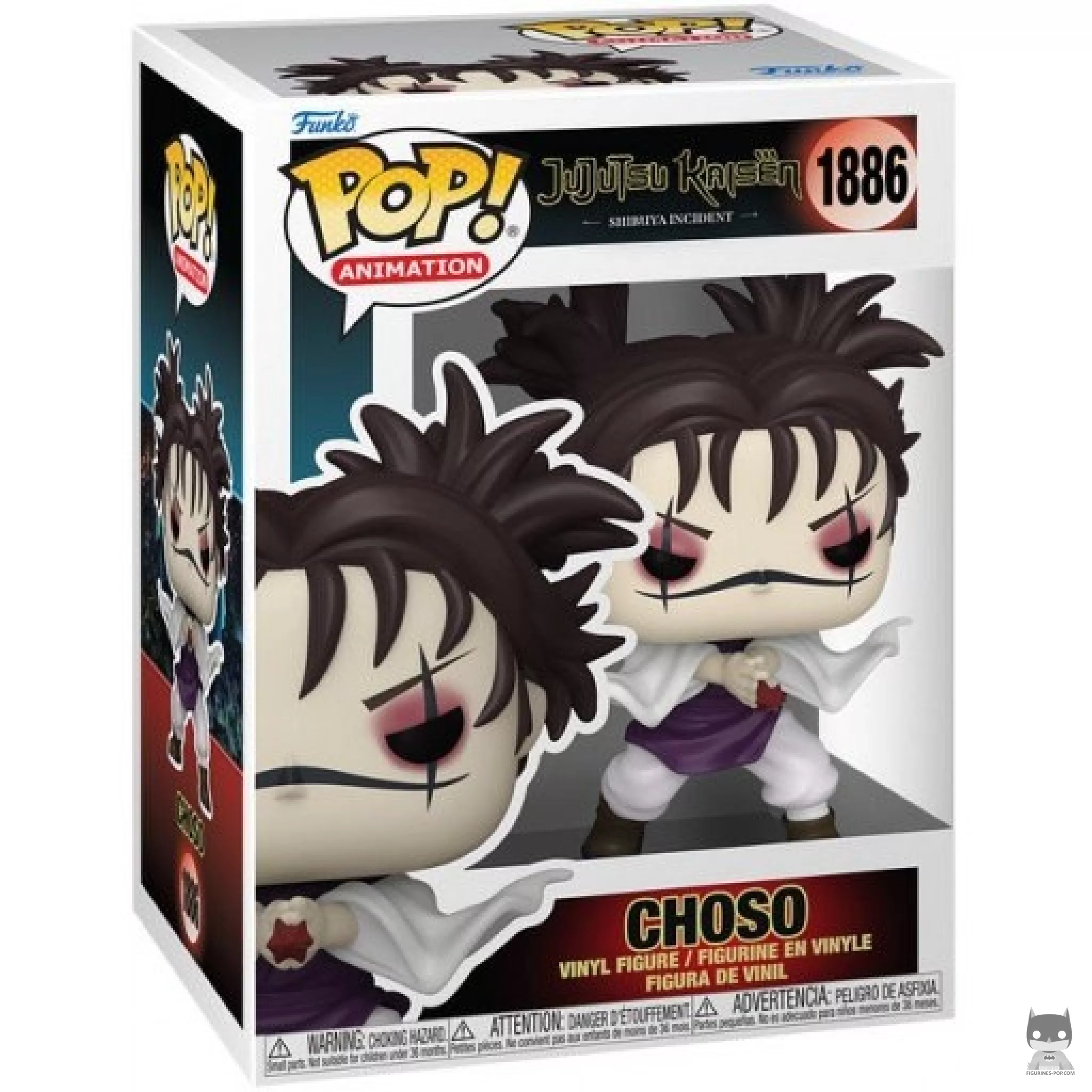 Choso (Piercing Blood) Funko Pop! figure in its box
