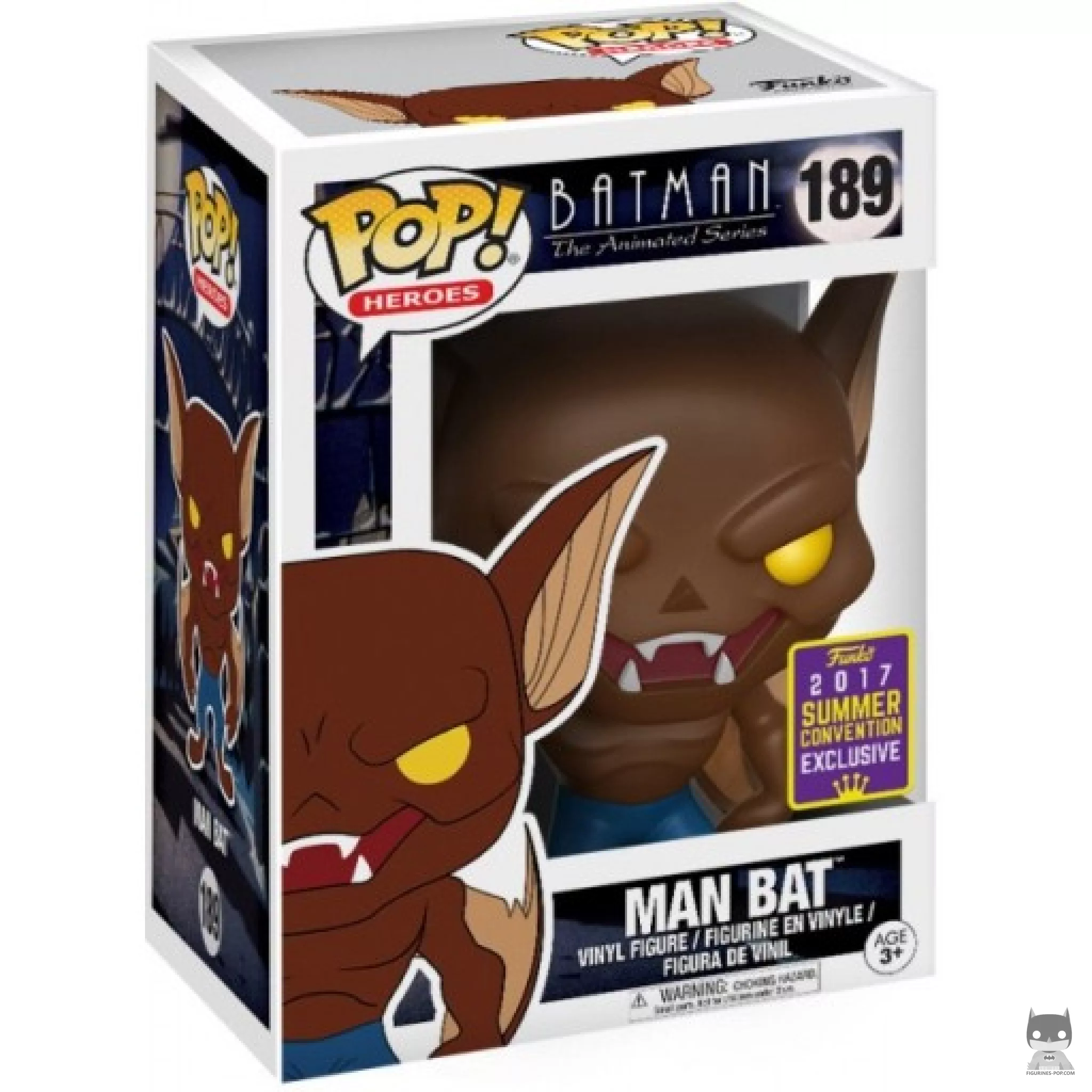 Manbat Funko Pop! figure in its box