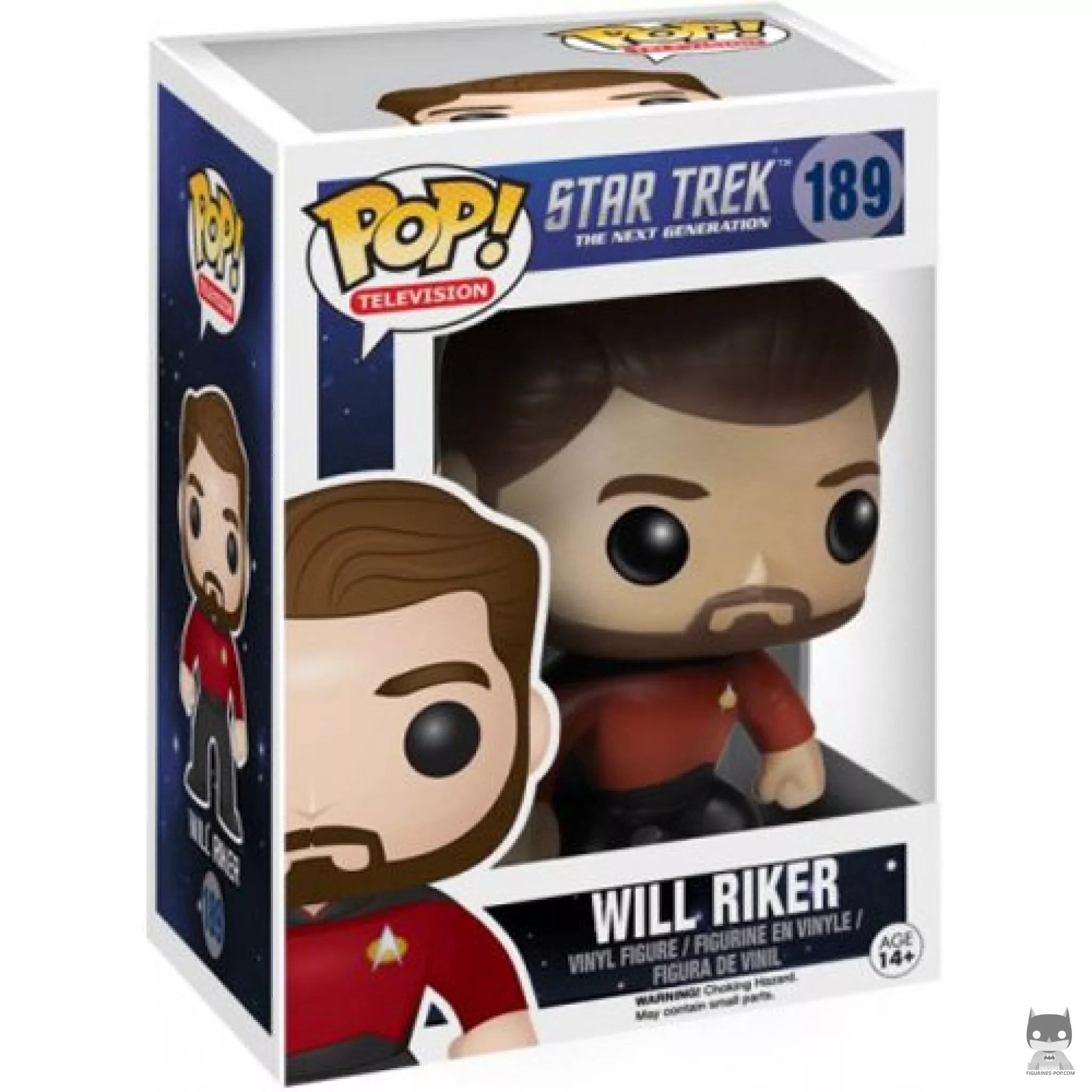 Will Riker Funko Pop! figure in its box