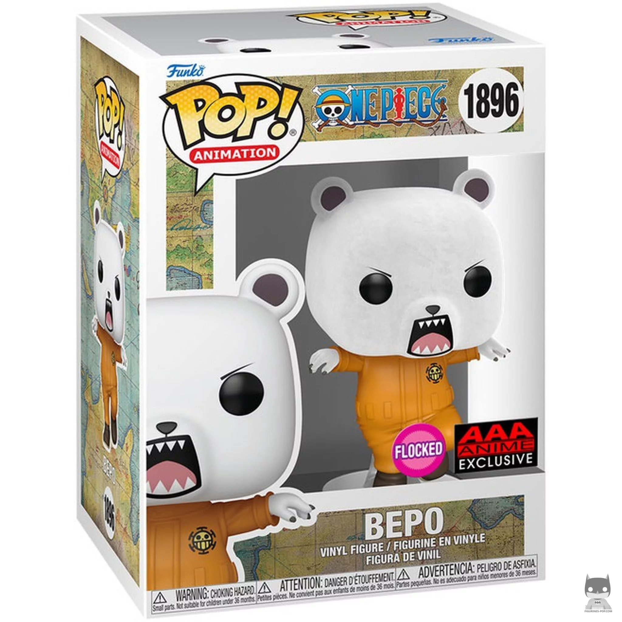 Bepo (Flocked) Funko Pop! figure in its box