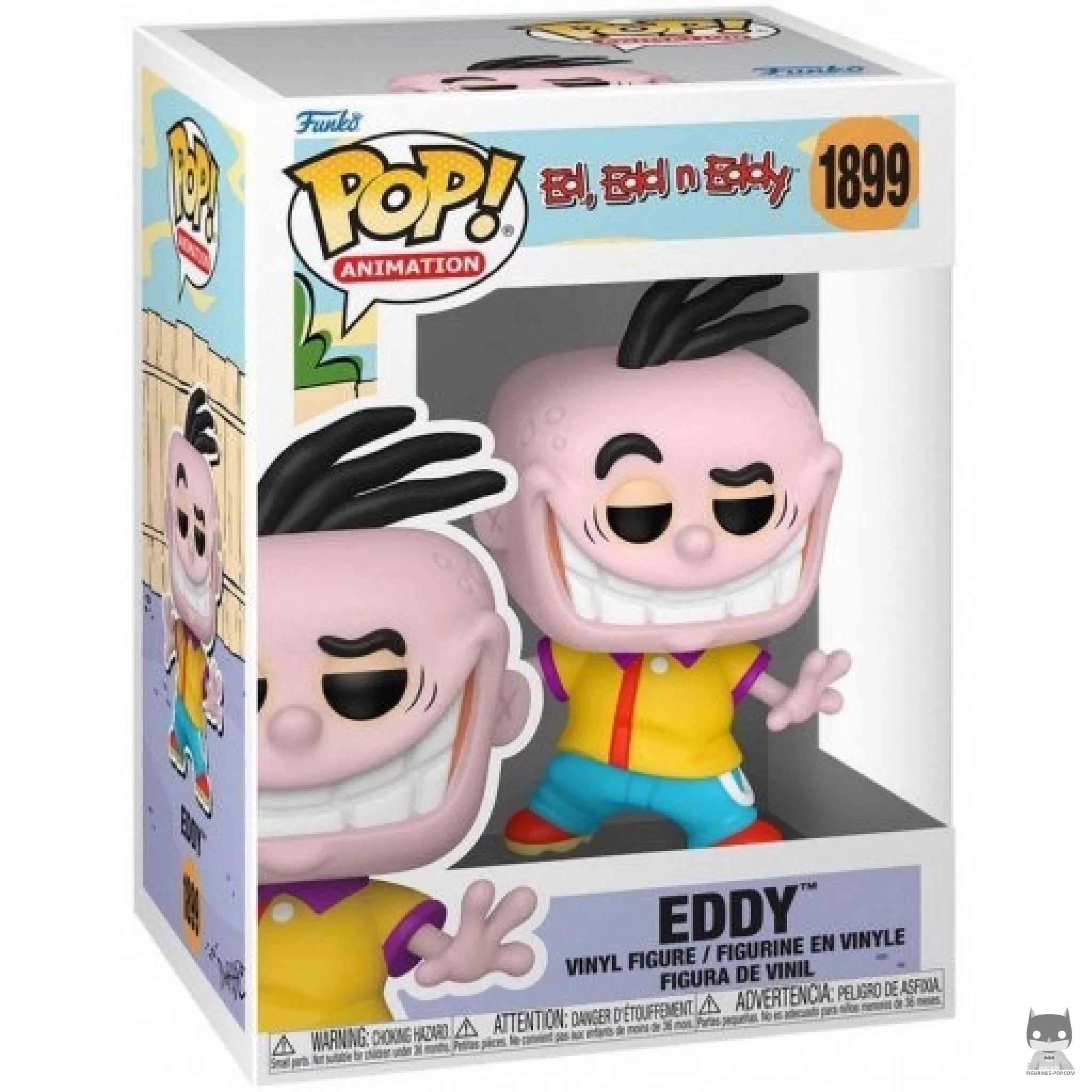 Eddy Funko Pop! figure in its box