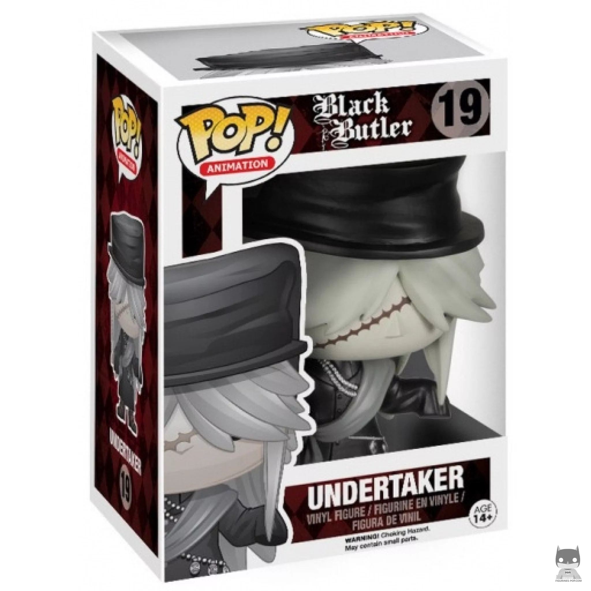 Undertaker Funko Pop! figure in its box