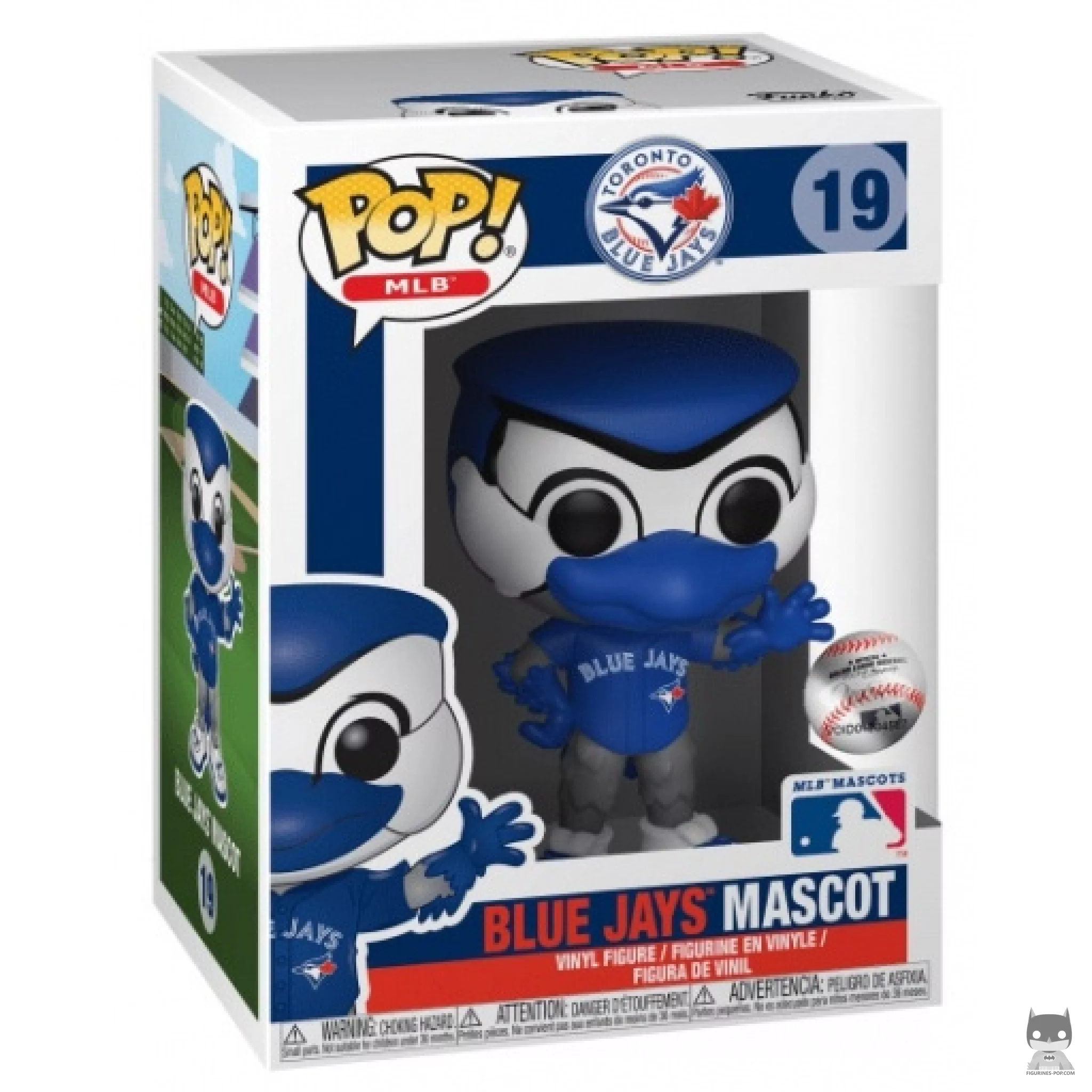 Blue Jays Mascot Funko Pop! figure in its box
