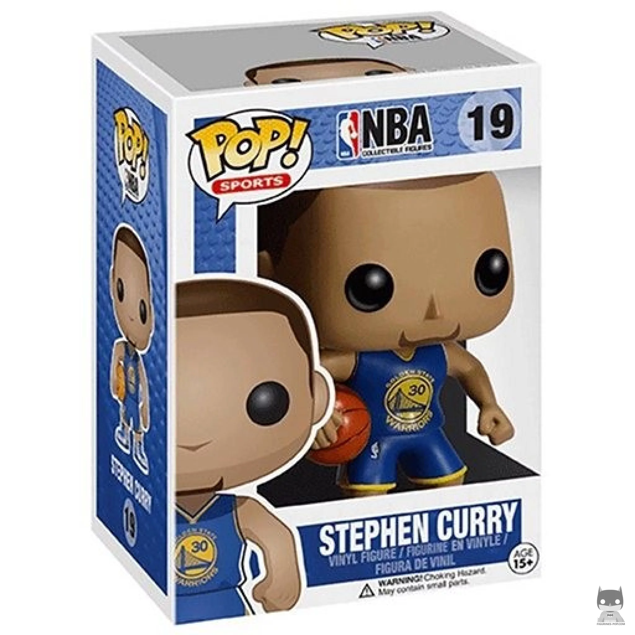 Stephen Curry Funko Pop! figure in its box