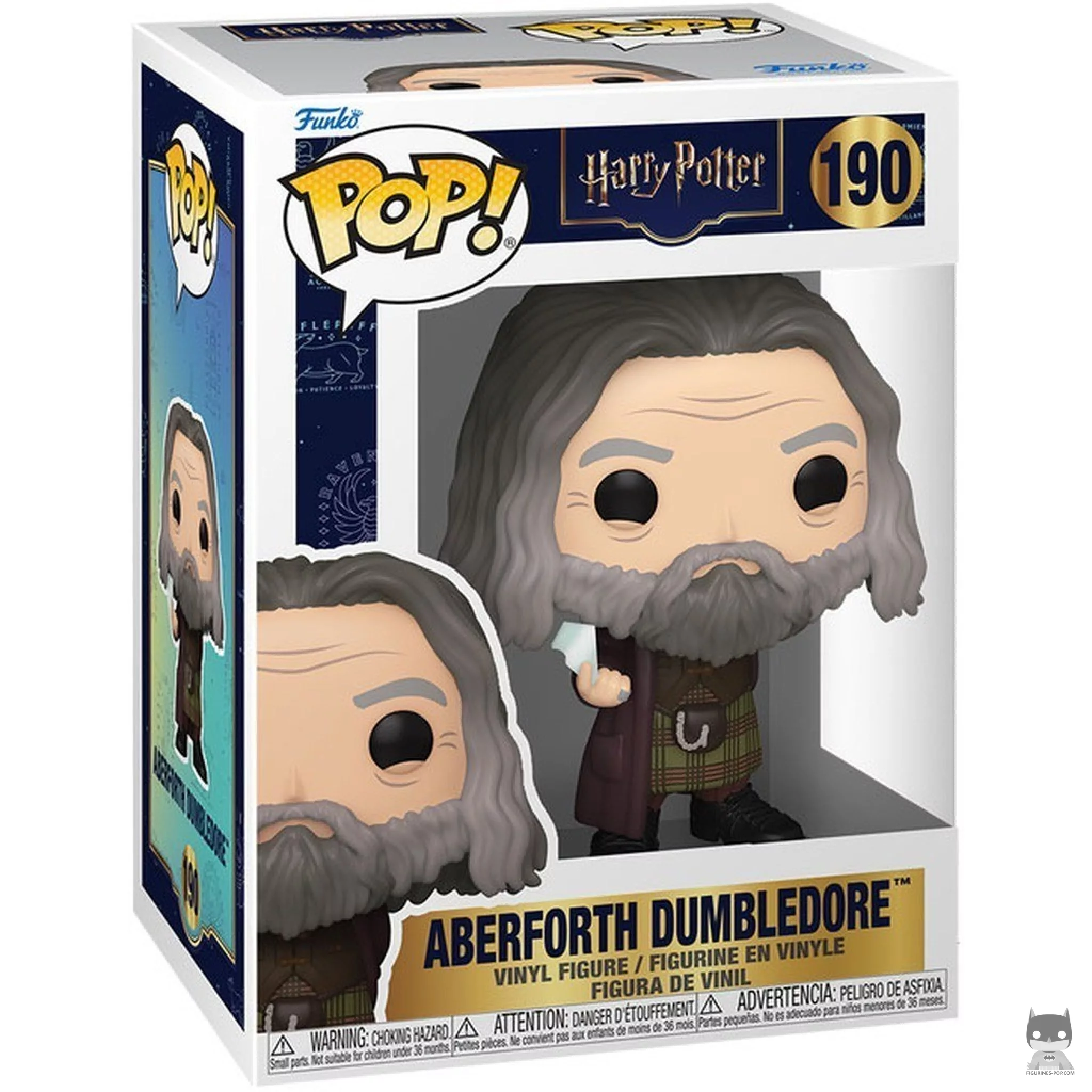 Aberforth Dumbledore (with Mirror Shard) Funko Pop! figure in its box