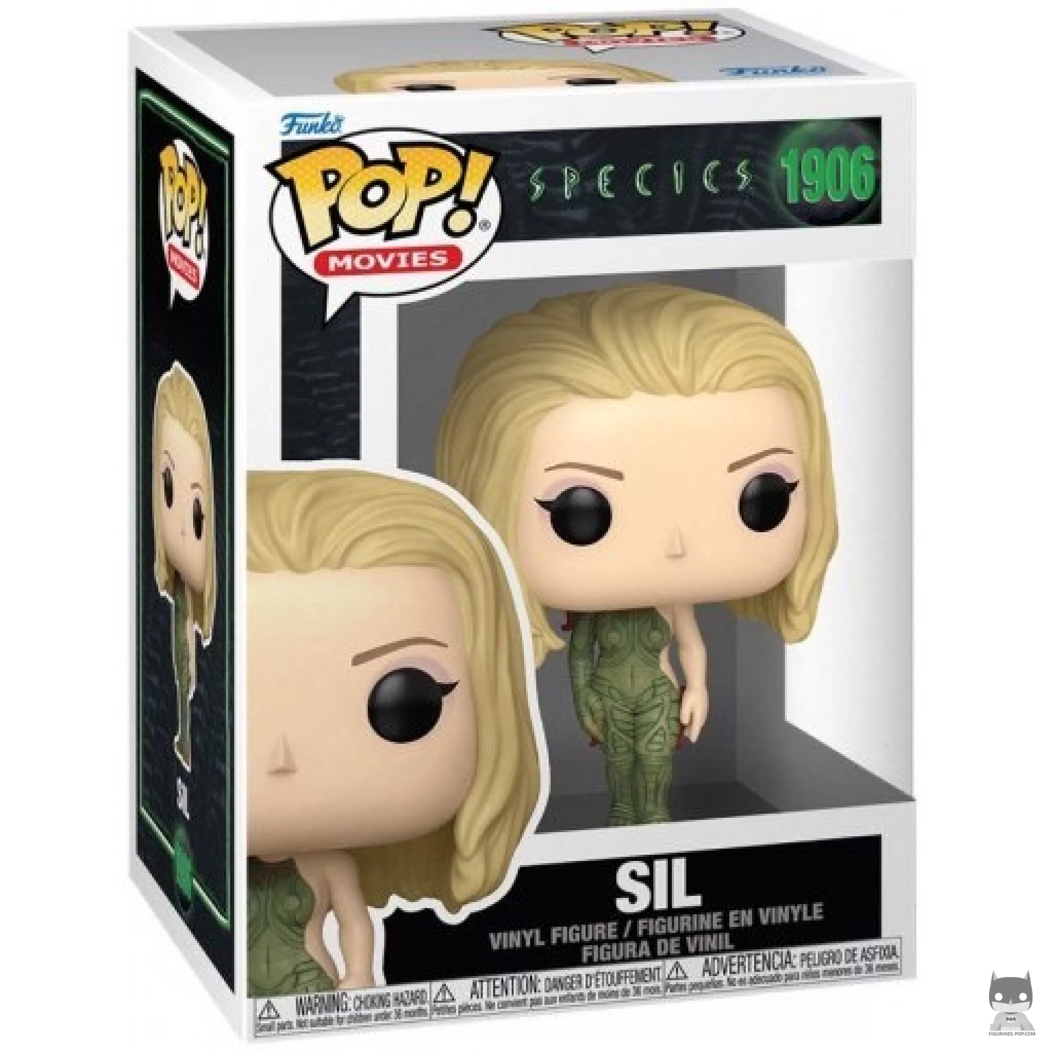 Sil Funko Pop! figure in its box