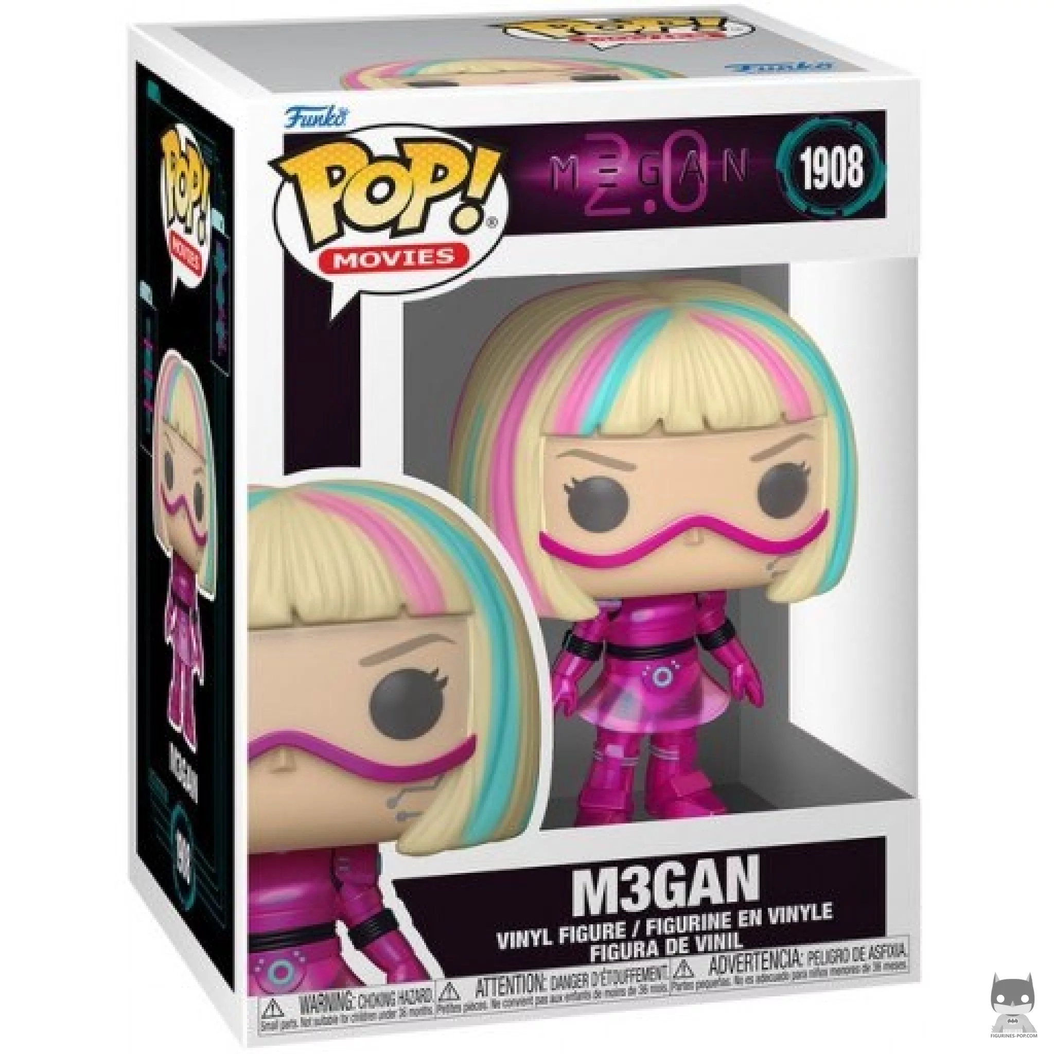 M3Gan 2.0 Funko Pop! figure in its box