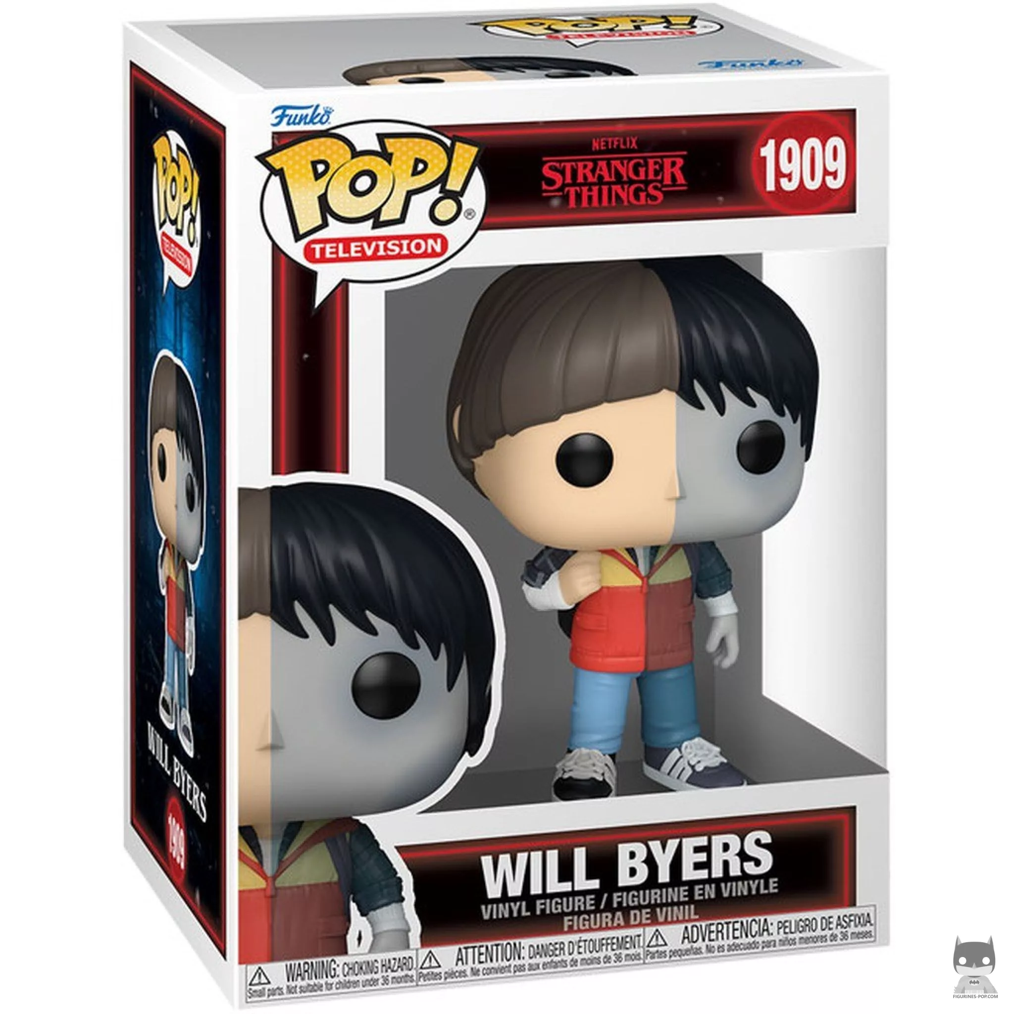 Will Byers (Split) Funko Pop! figure in its box