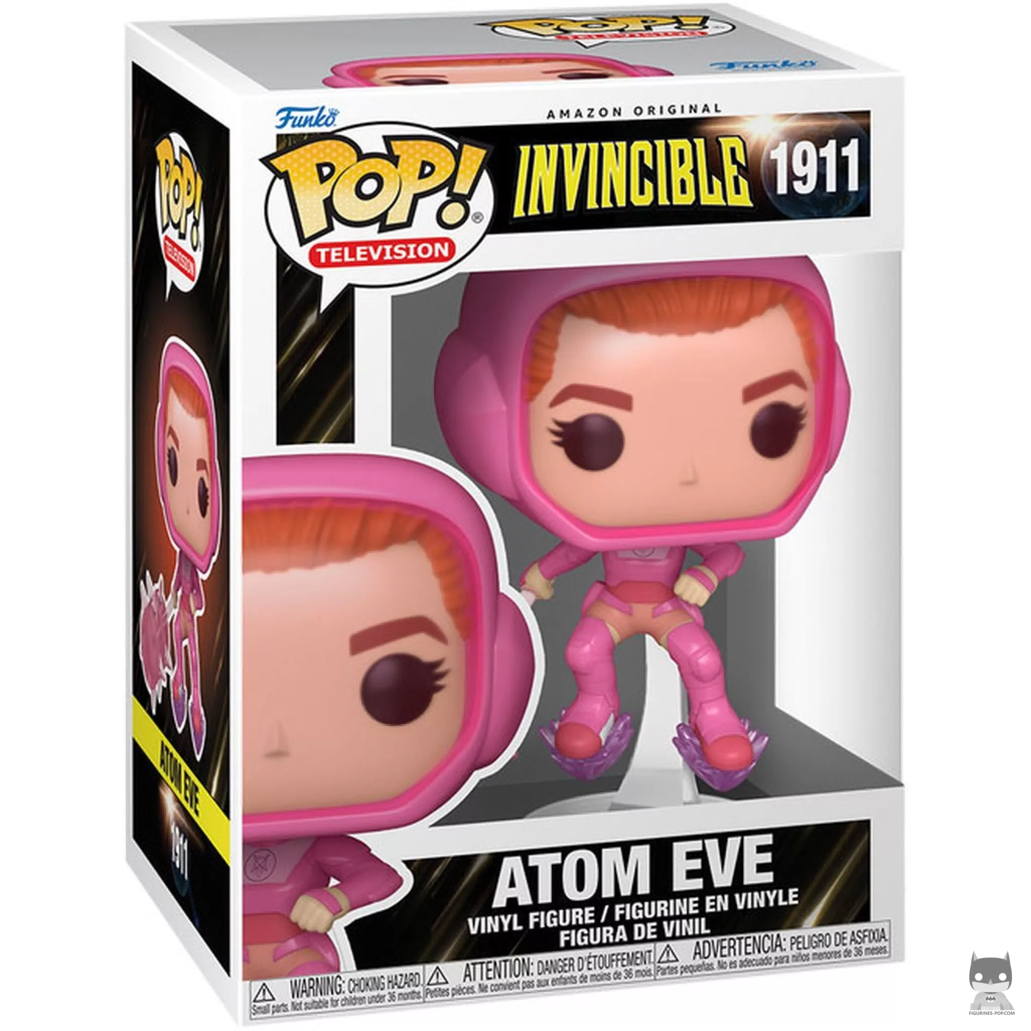 Atom Eve Funko Pop! figure in its box