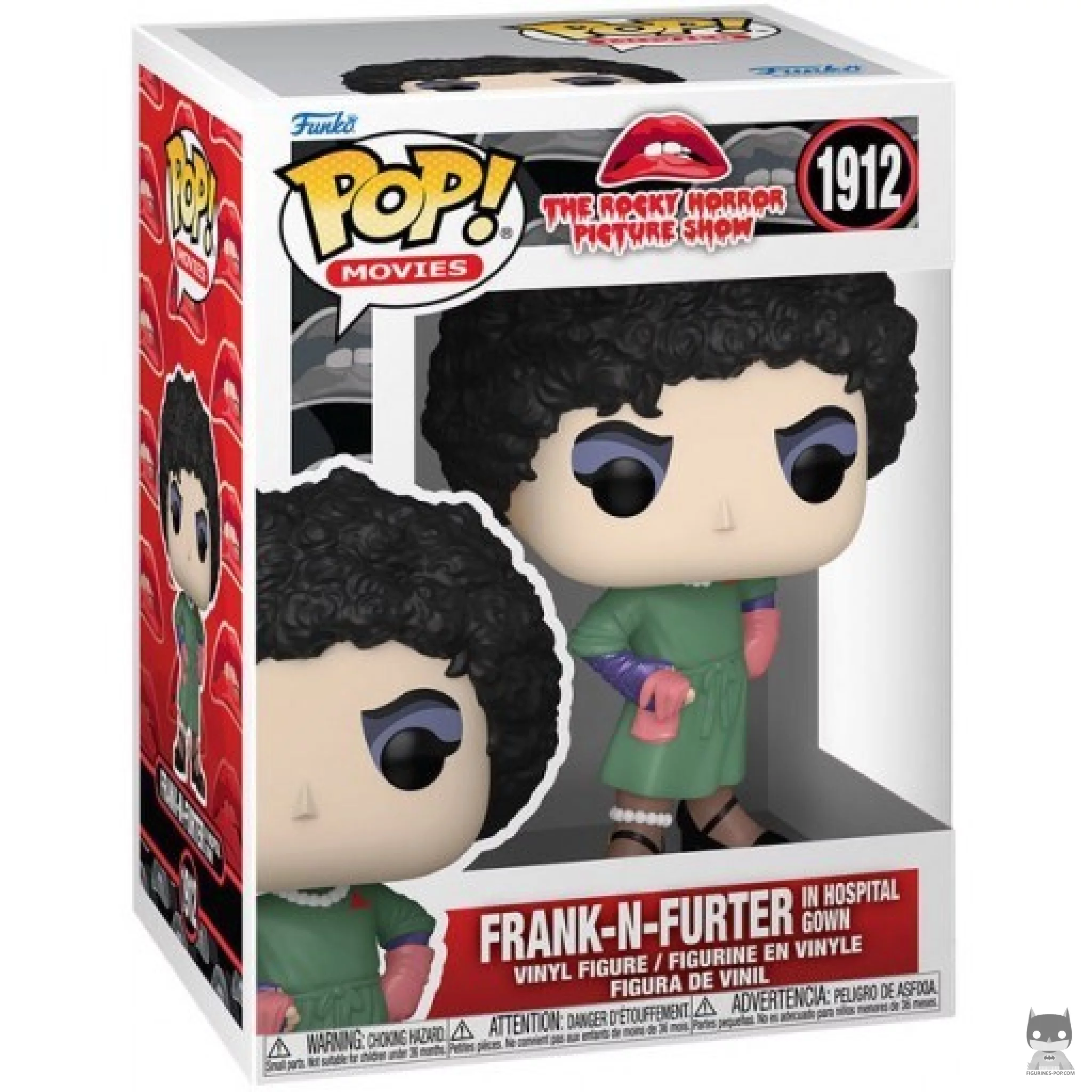 Frank-N-Furter in Hospital Gown Funko Pop! figure in its box