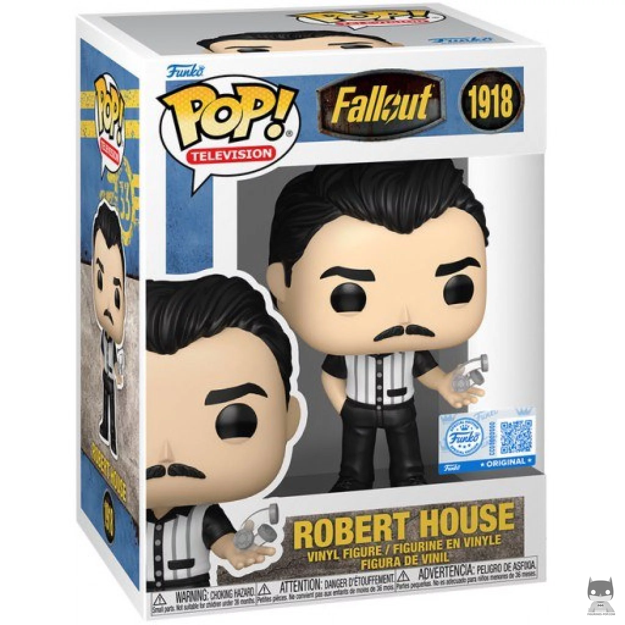 Robert House Funko Pop! figure in its box