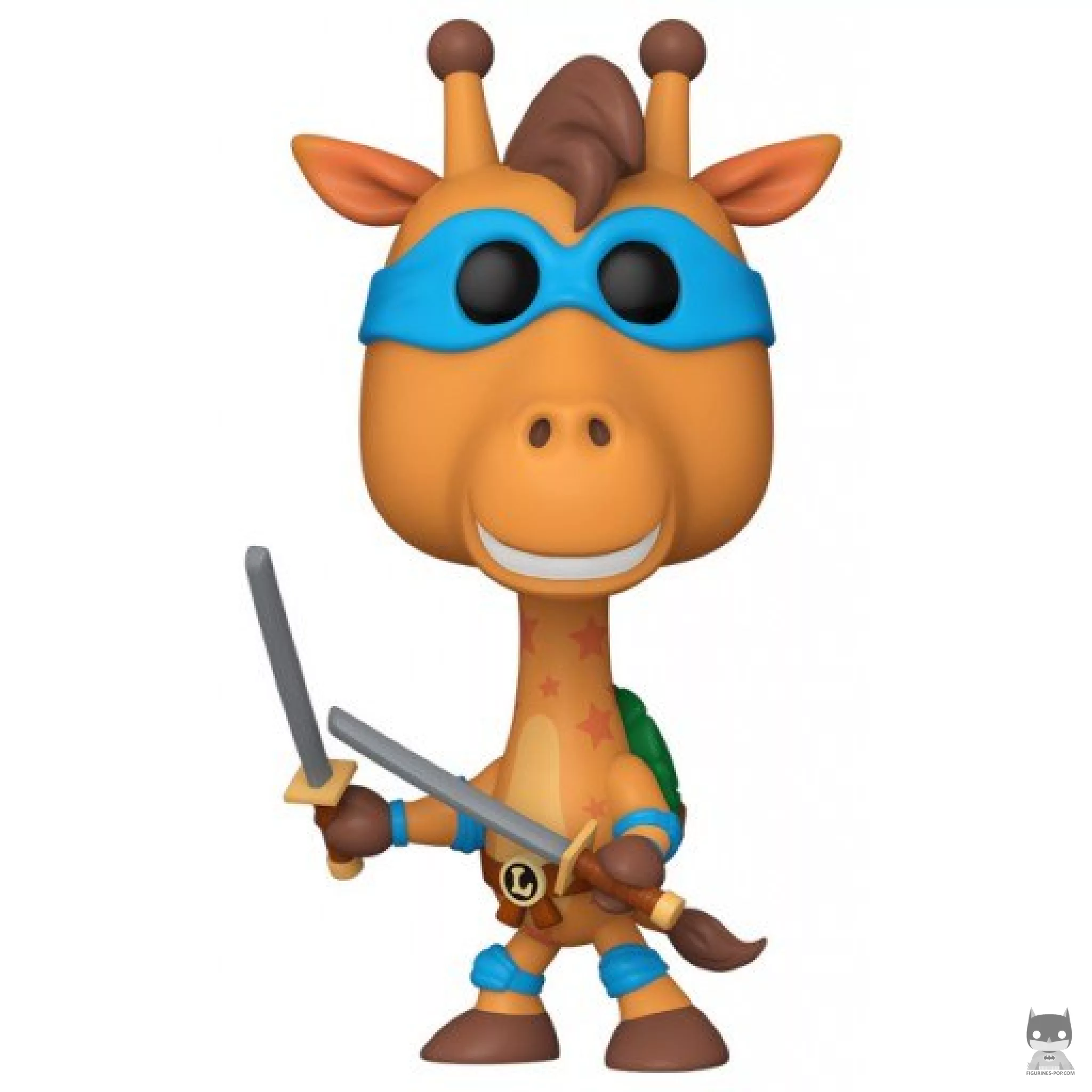 Geoffrey as Leonardo Funko Pop! figure (Ad Icons)
