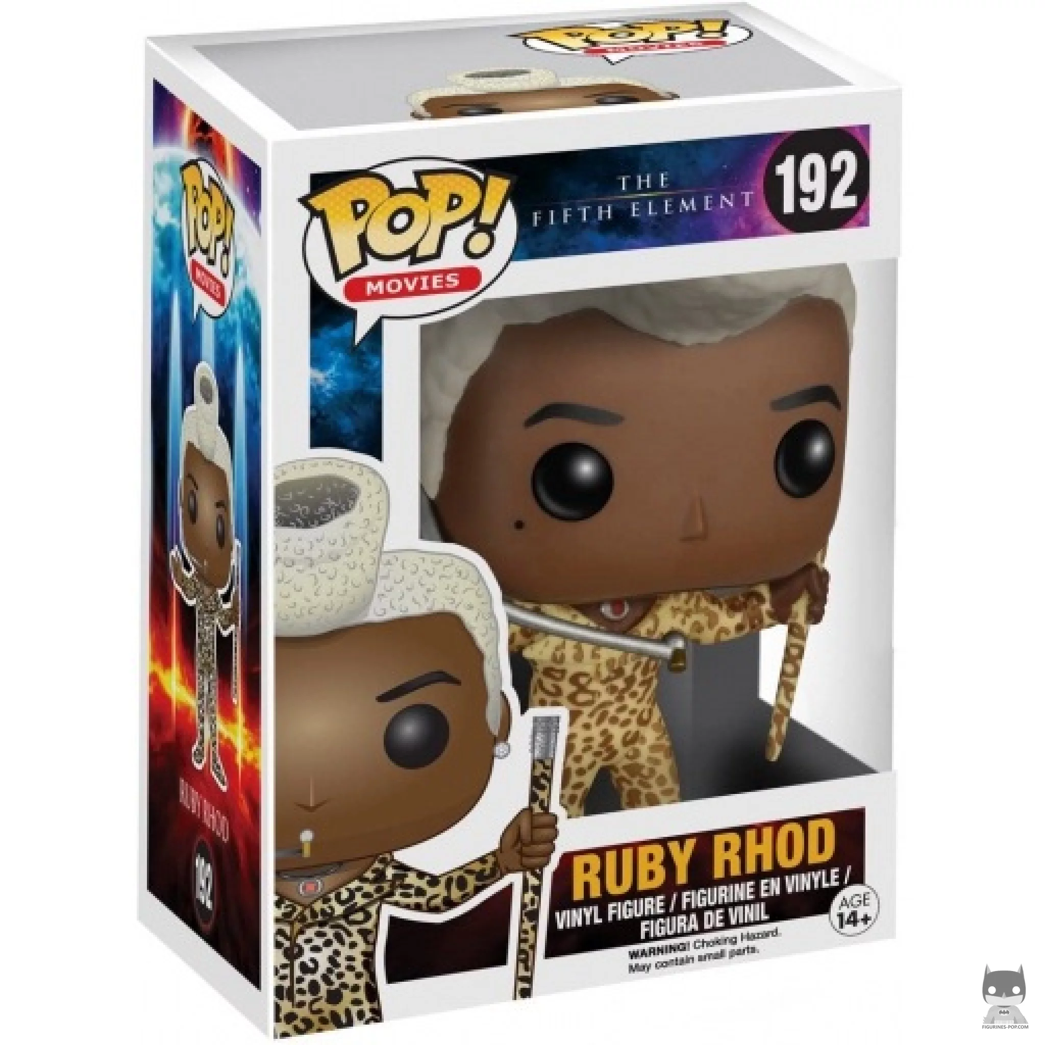Ruby Rhod Funko Pop! figure in its box