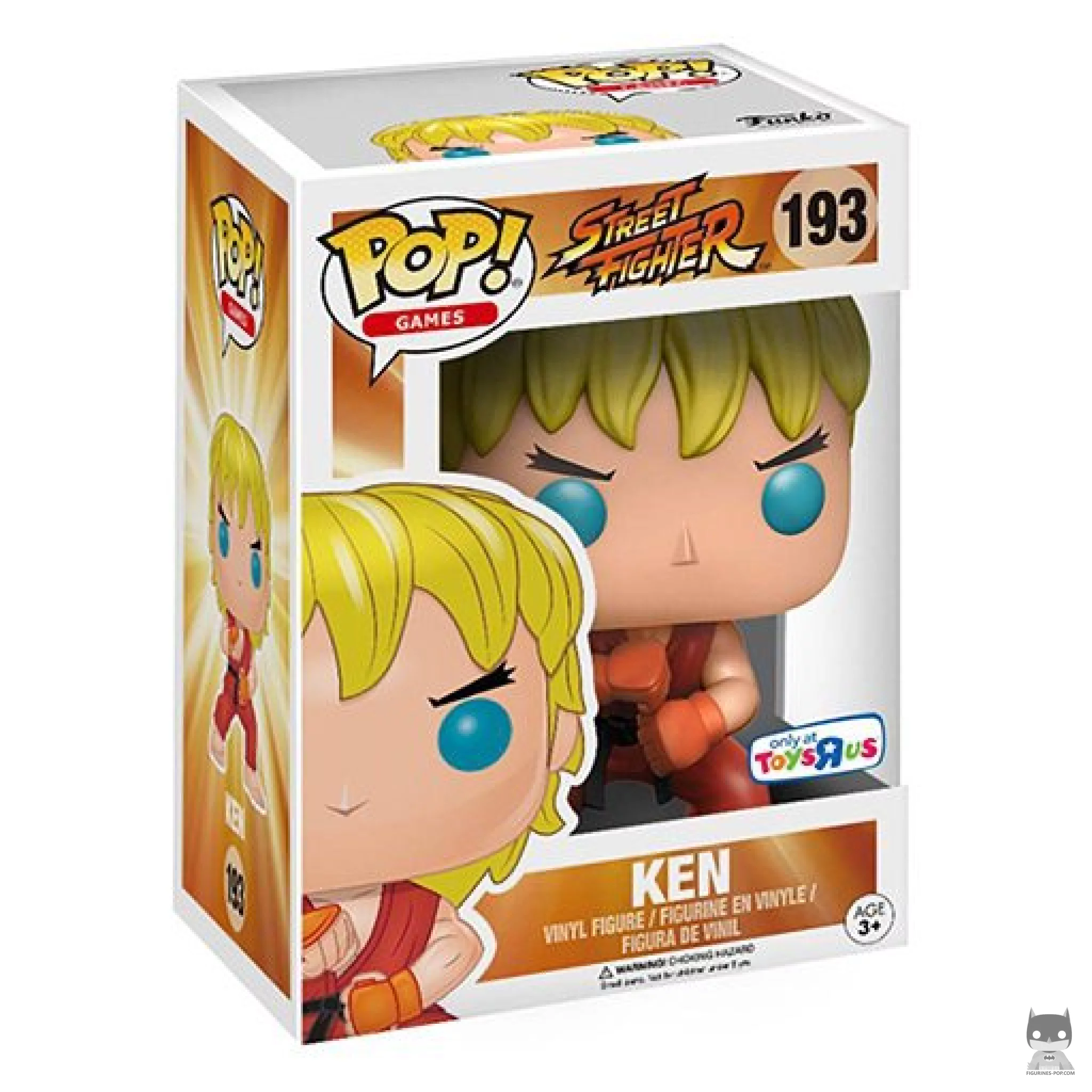 Ken Funko Pop! figure in its box