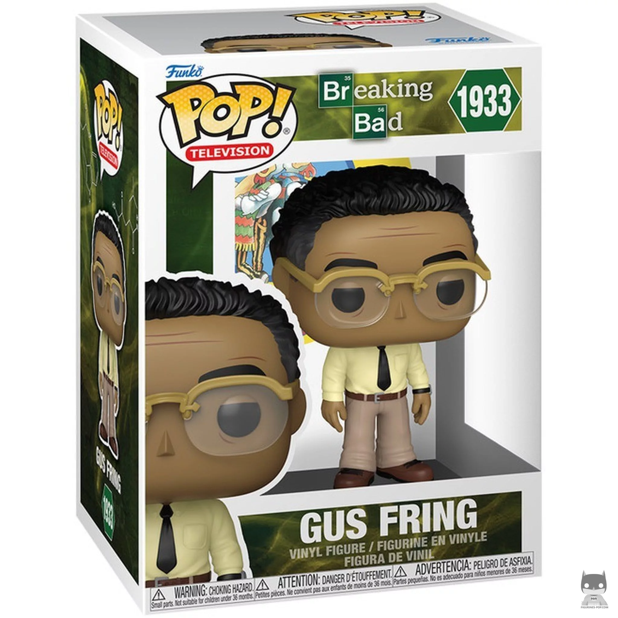Gus Fring Funko Pop! figure in its box