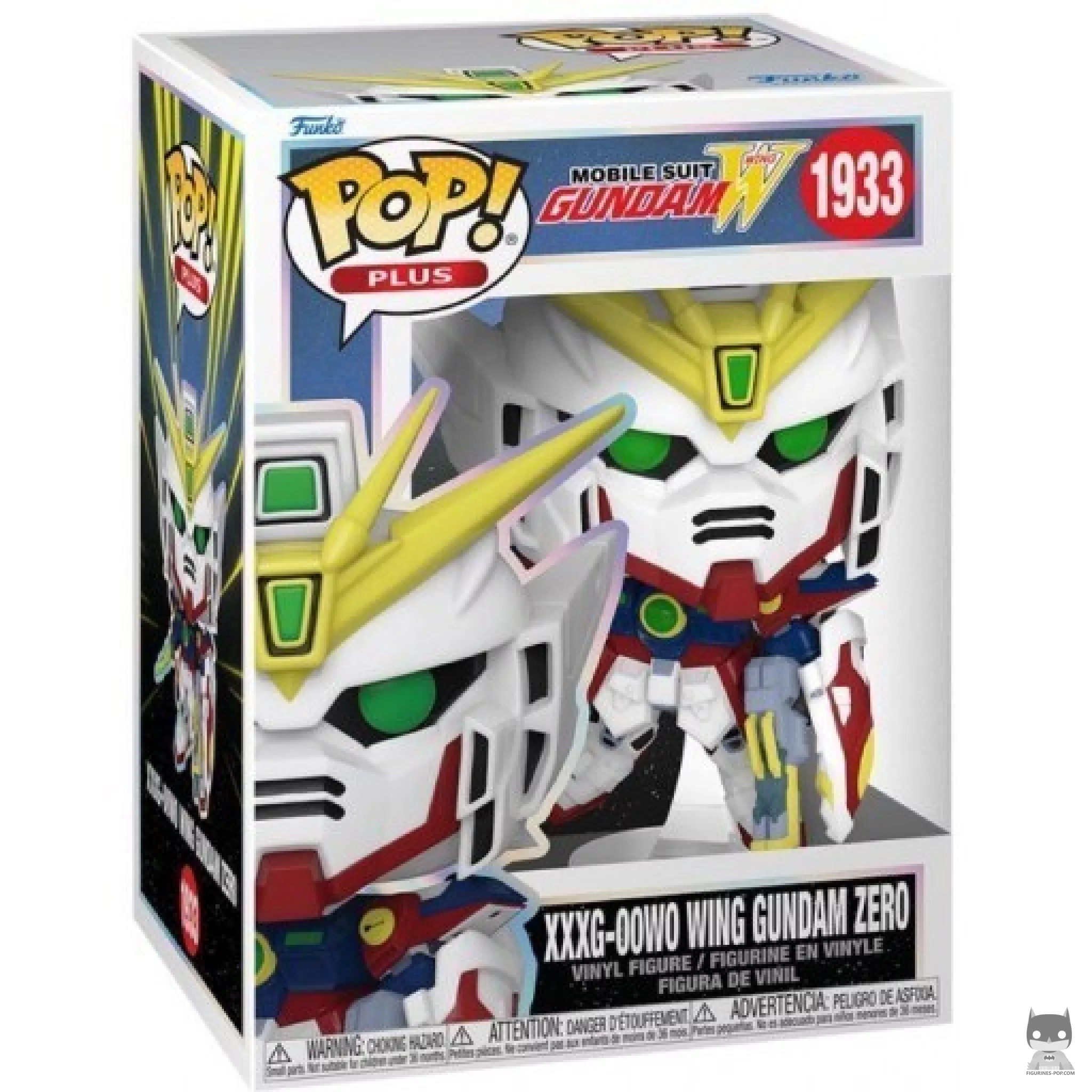 XXXG-00W0 Wing Gundam Zero Funko Pop! figure in its box