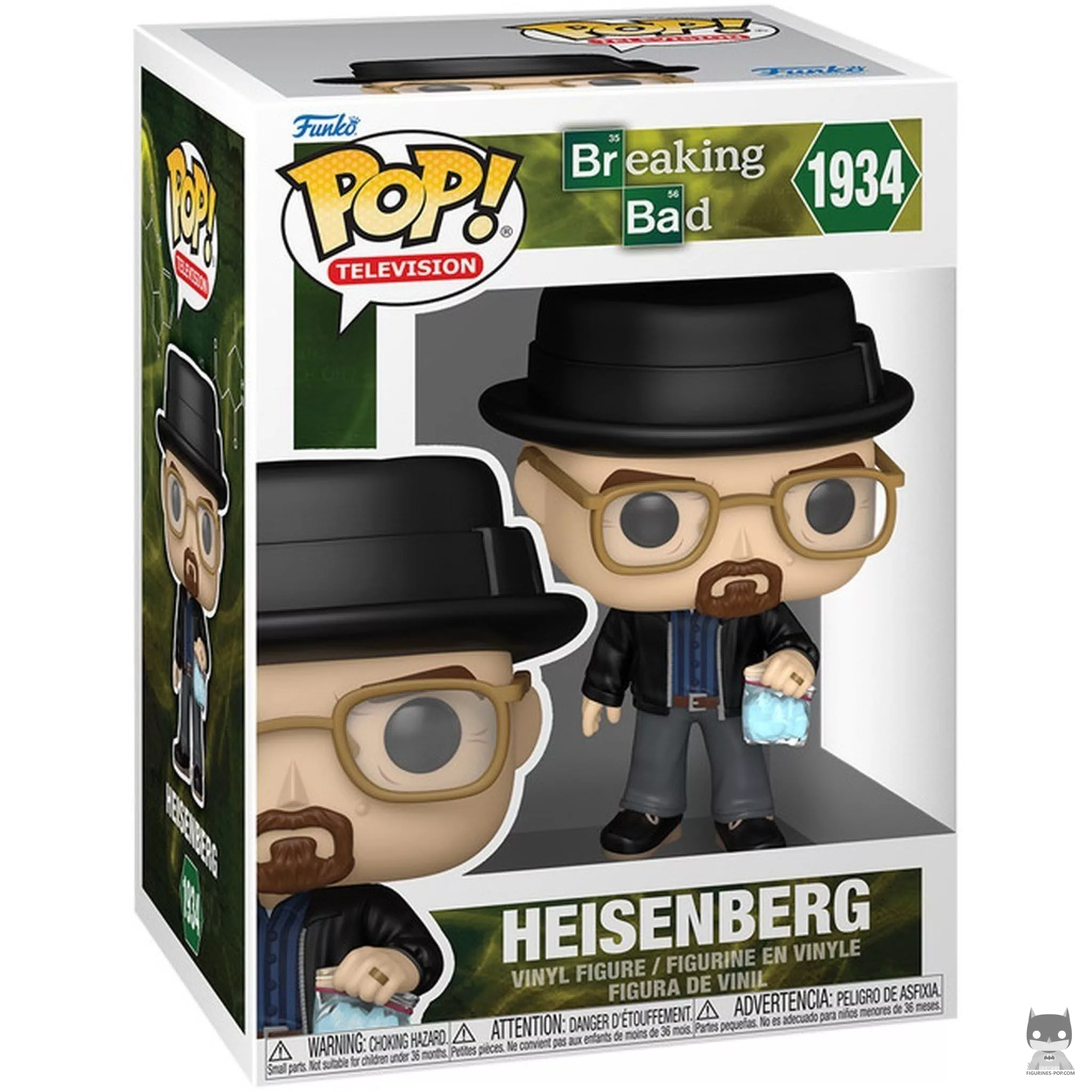 Heisenberg Funko Pop! figure in its box