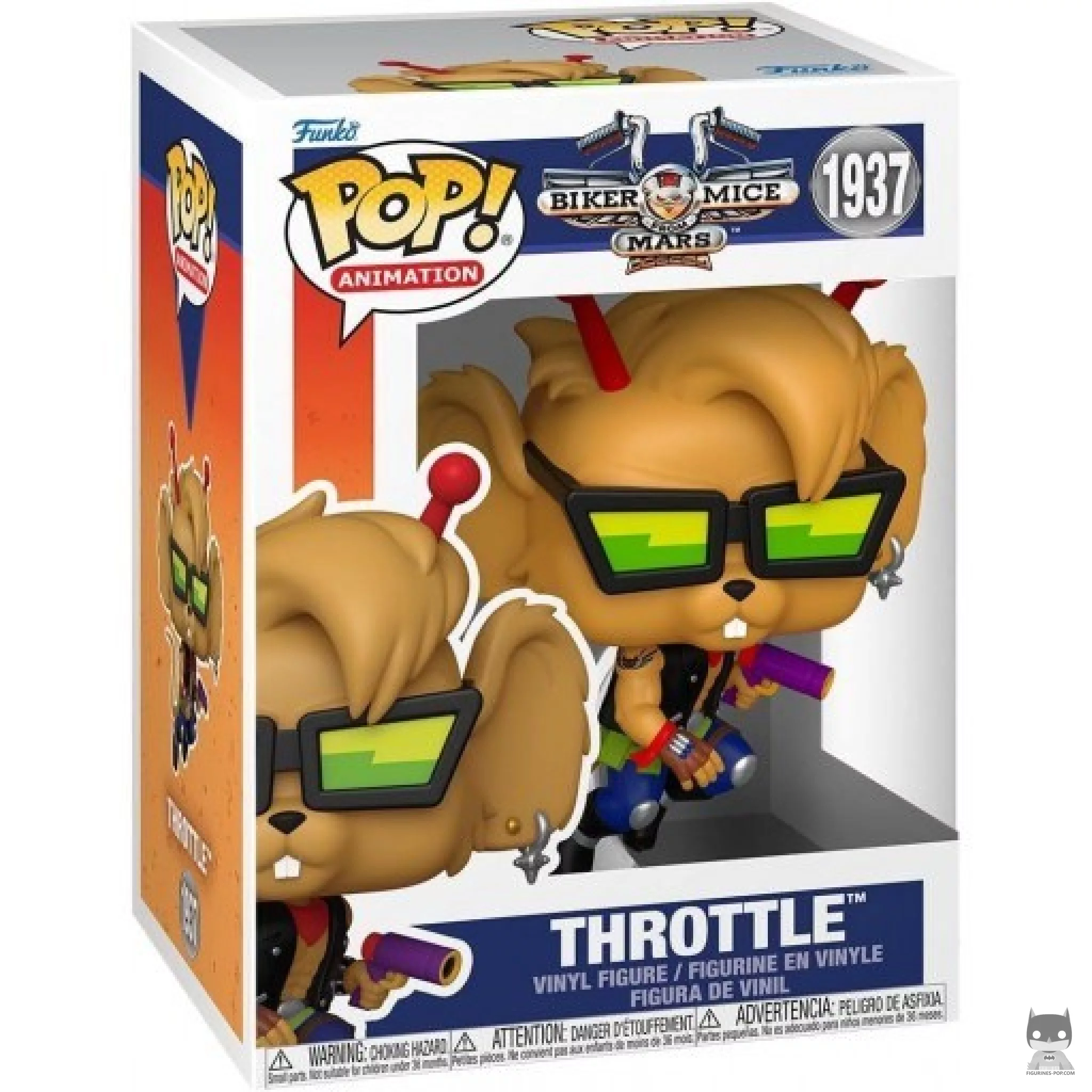Throttle Funko Pop! figure in its box