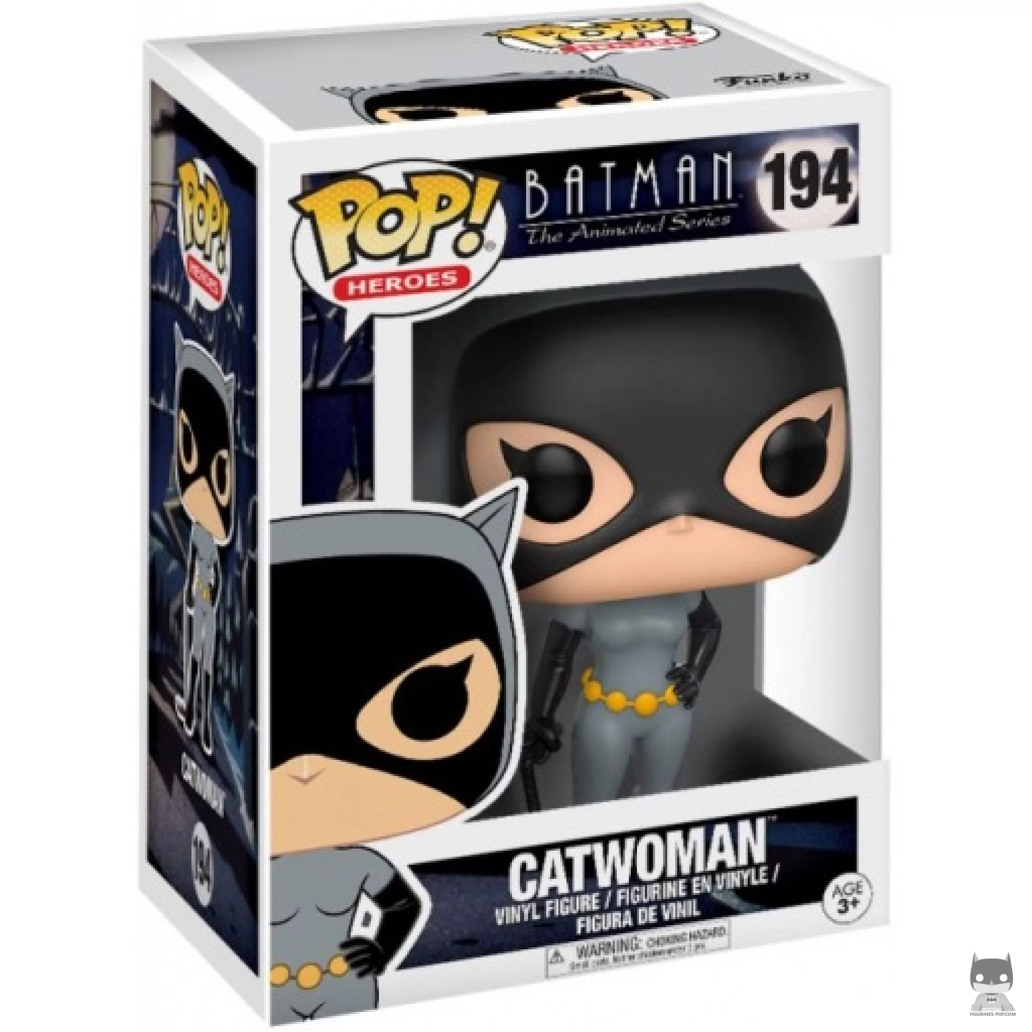 Catwoman Funko Pop! figure in its box