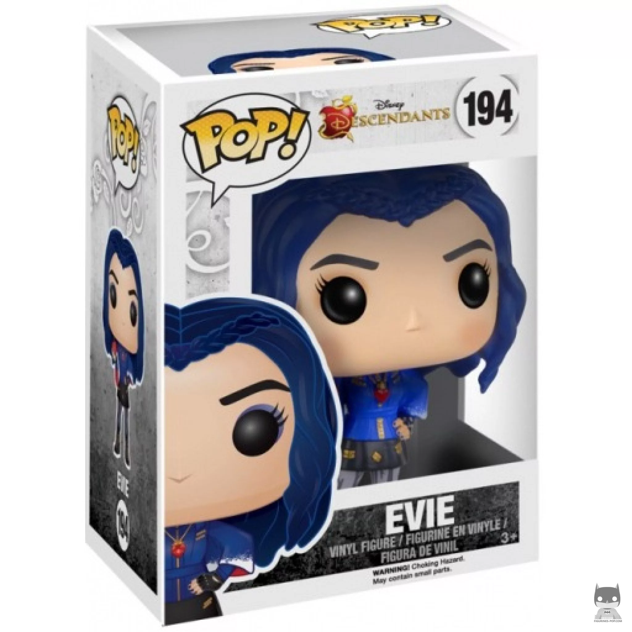 Evie Funko Pop! figure in its box