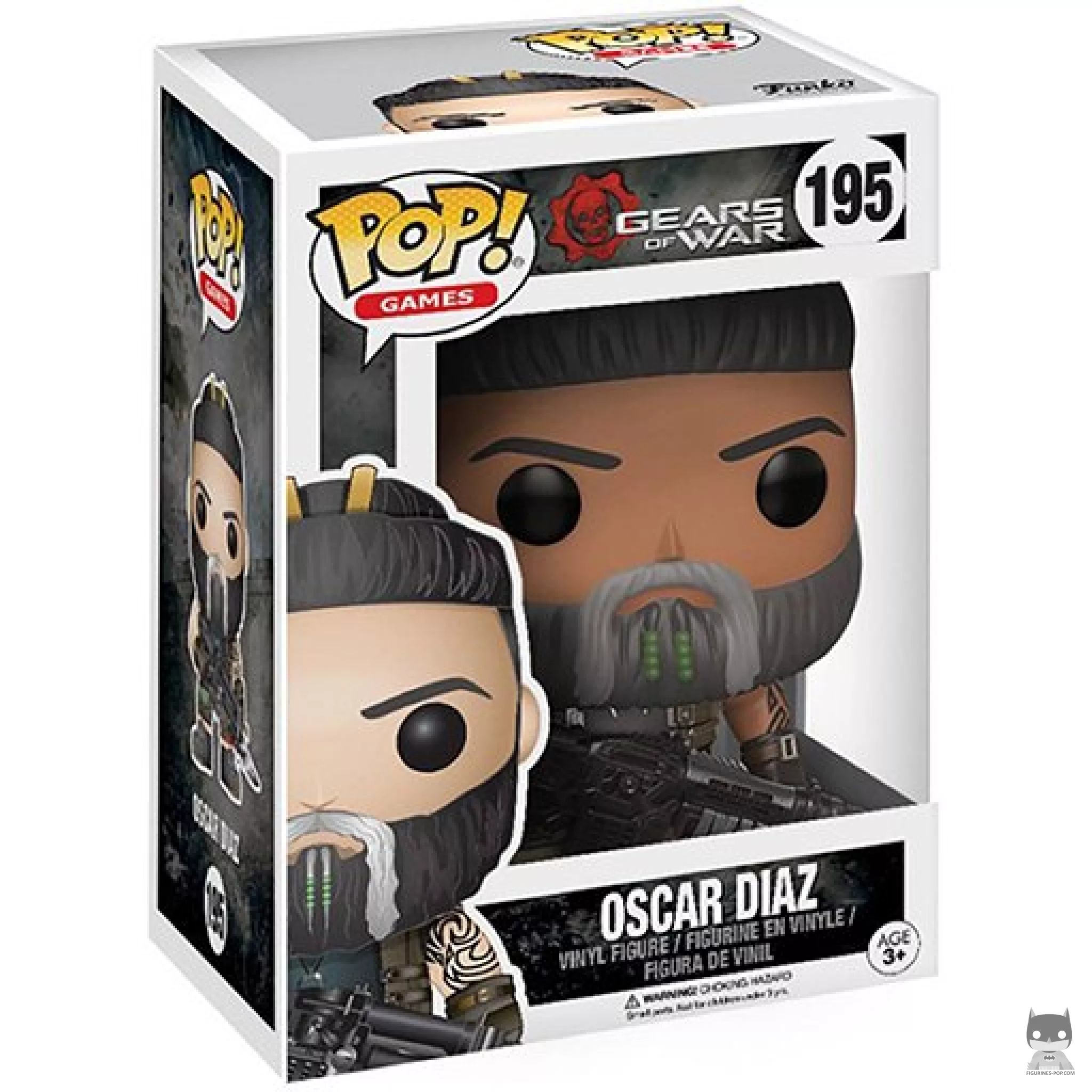 Oscar Diaz Funko Pop! figure in its box