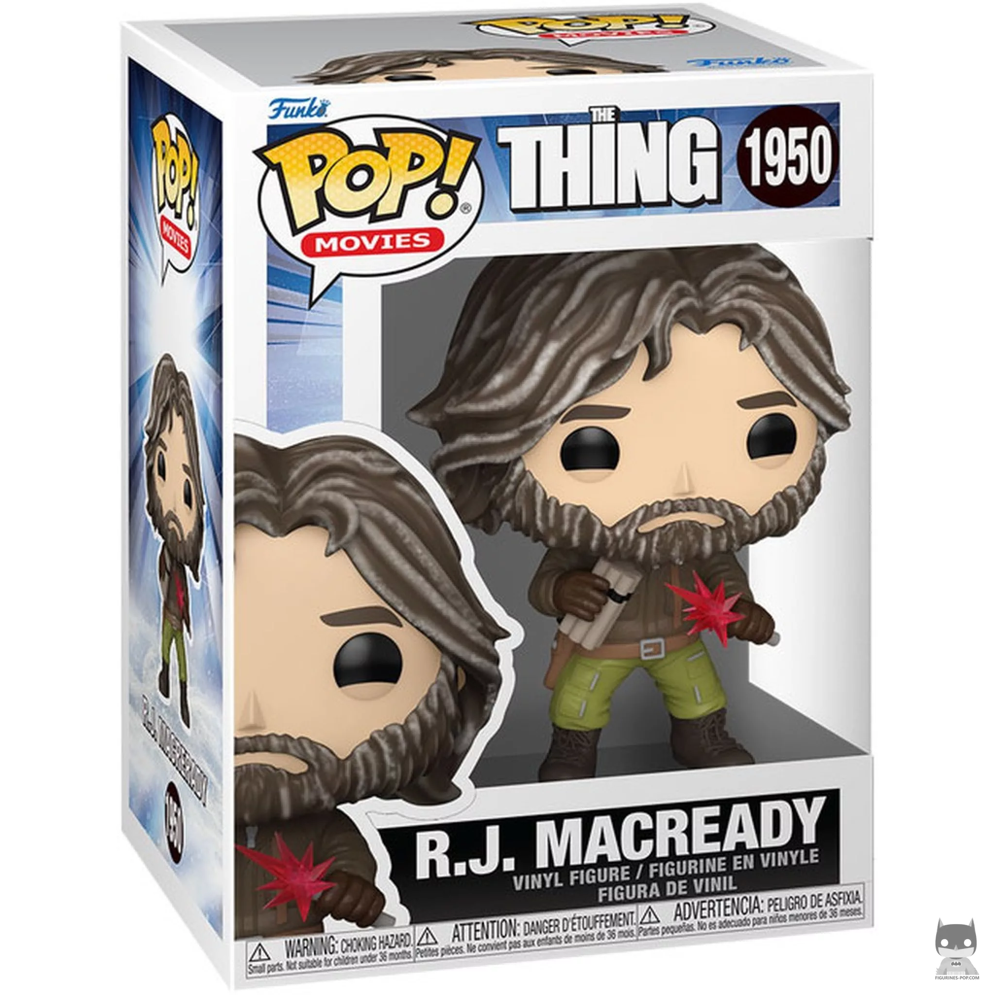R.J. MacReady Funko Pop! figure in its box