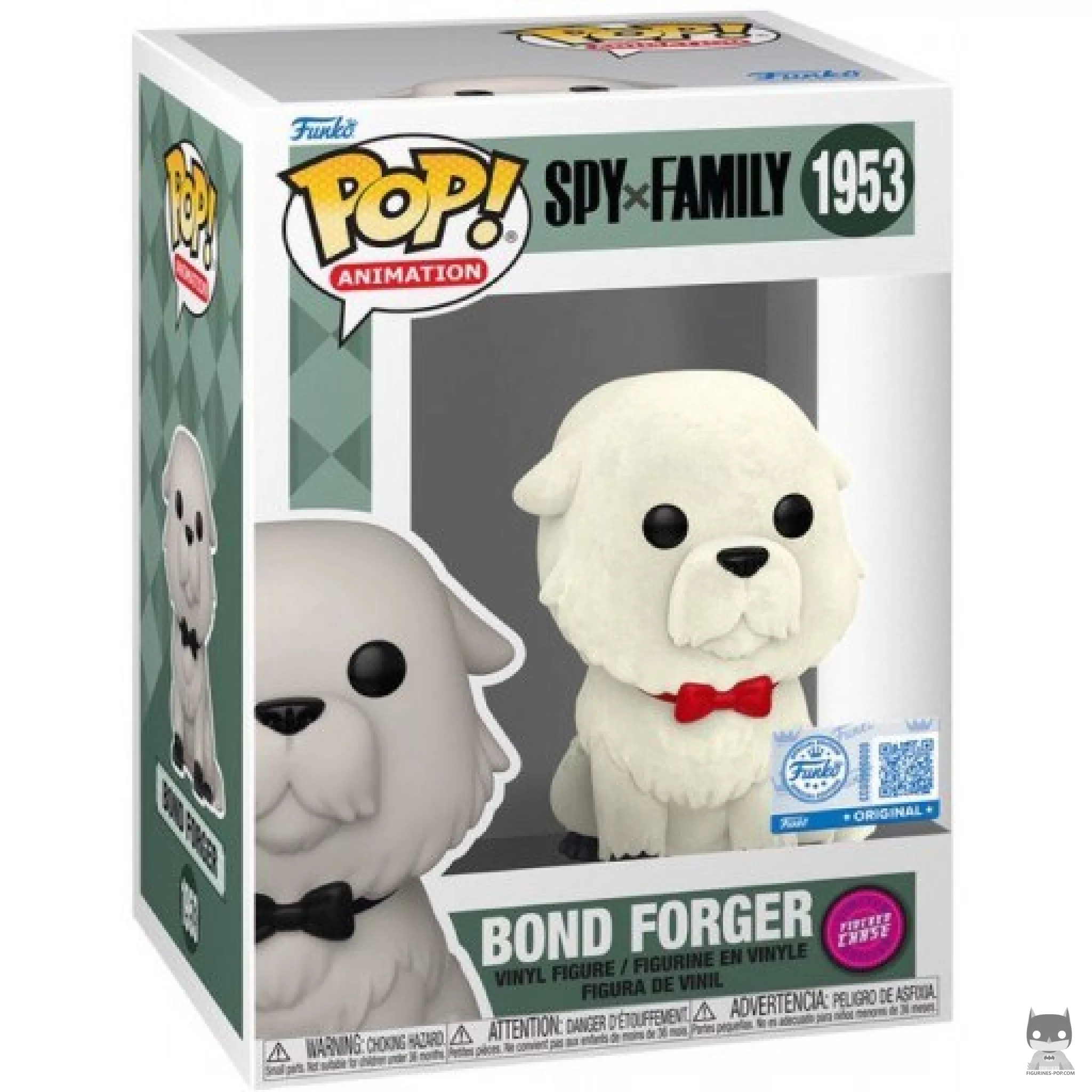Bond Forger (Chase & Flocked) Funko Pop! figure in its box