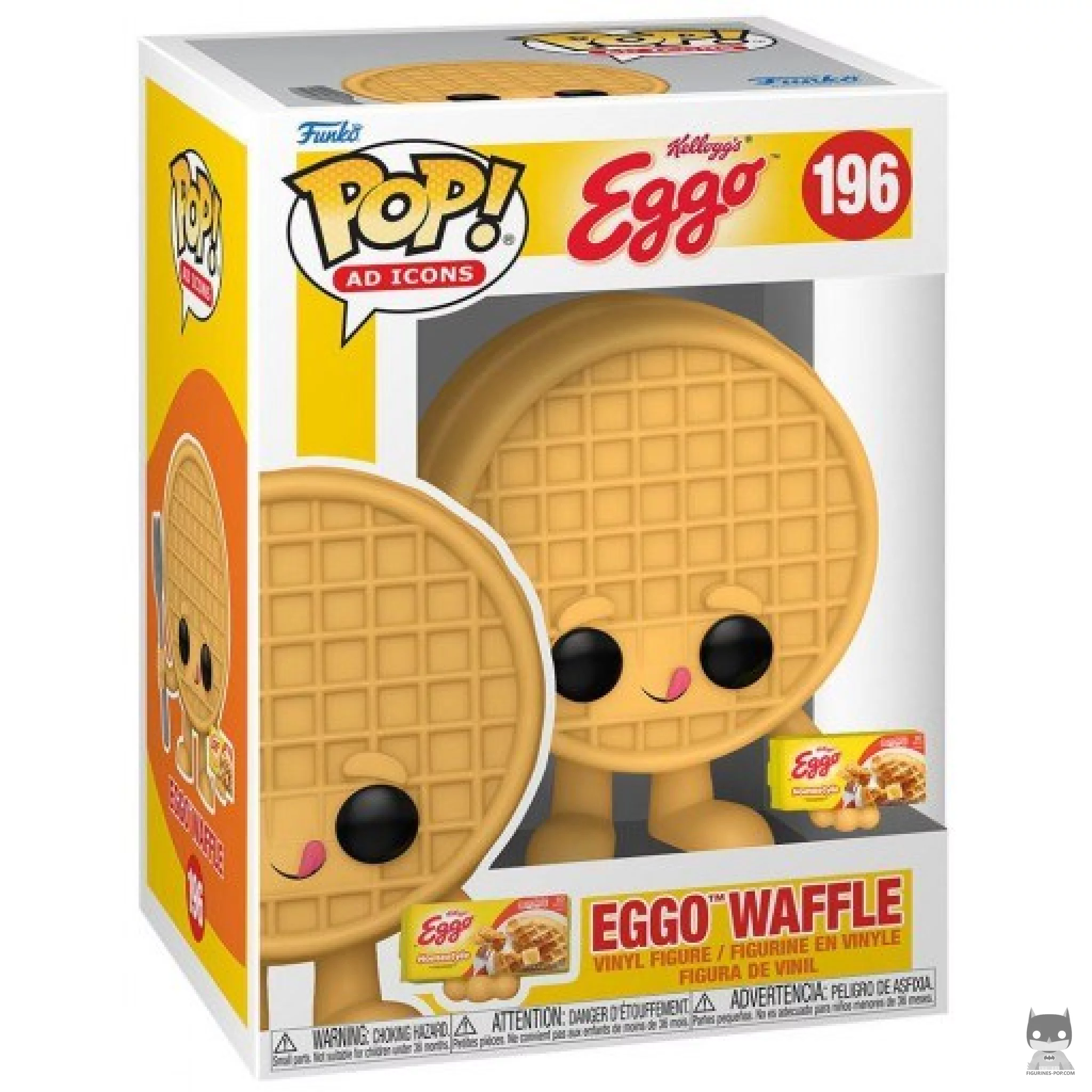 Kellogg's Eggo Waffles Funko Pop! figure in its box