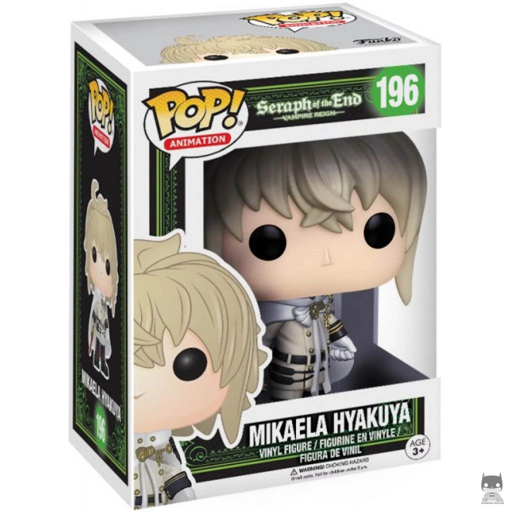 Mikaela Hyakuya Funko Pop! figure in its box