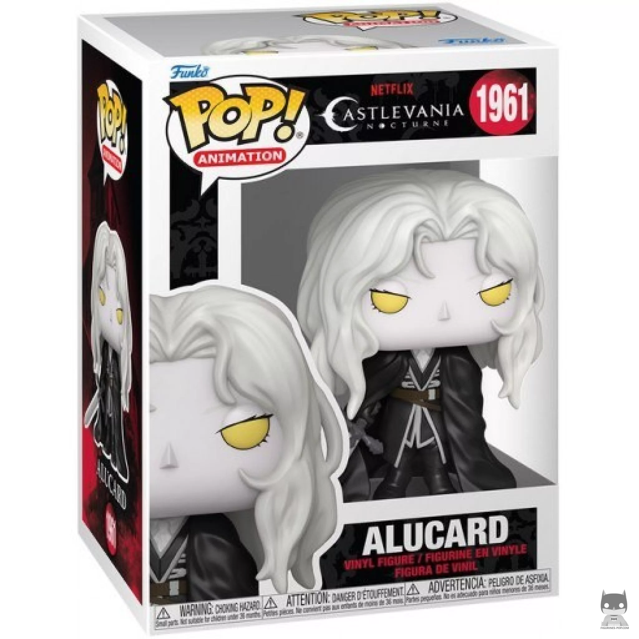 Alucard Funko Pop! figure in its box