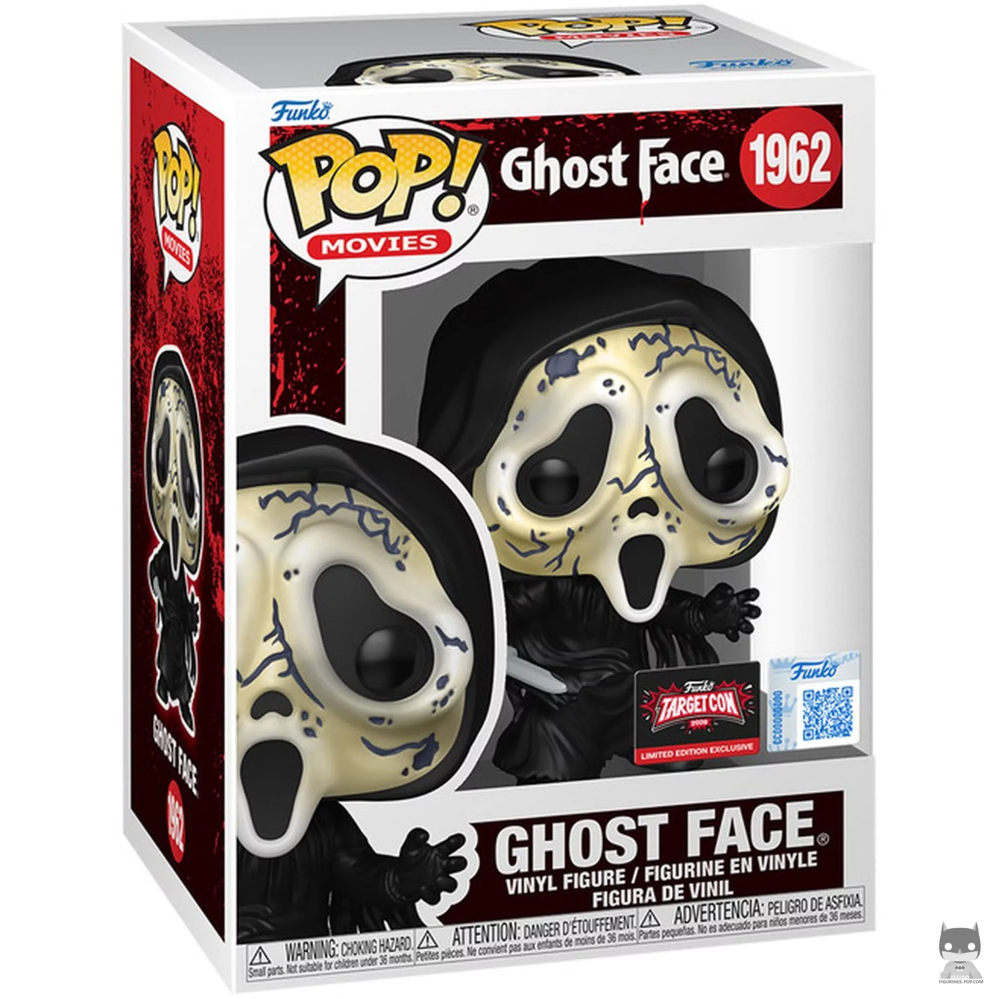 Ghost Face (Distressed Mask) Funko Pop! figure in its box