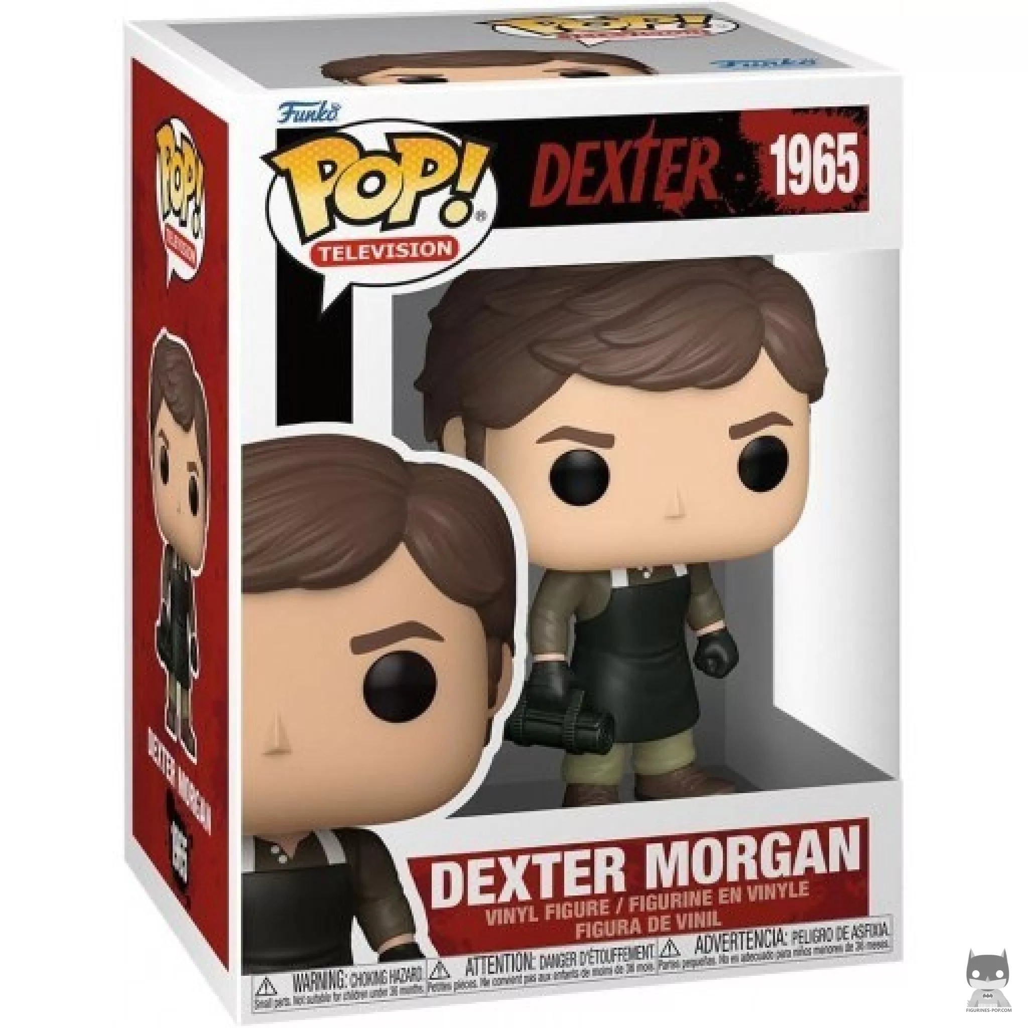 Dexter Morgan Funko Pop! figure in its box