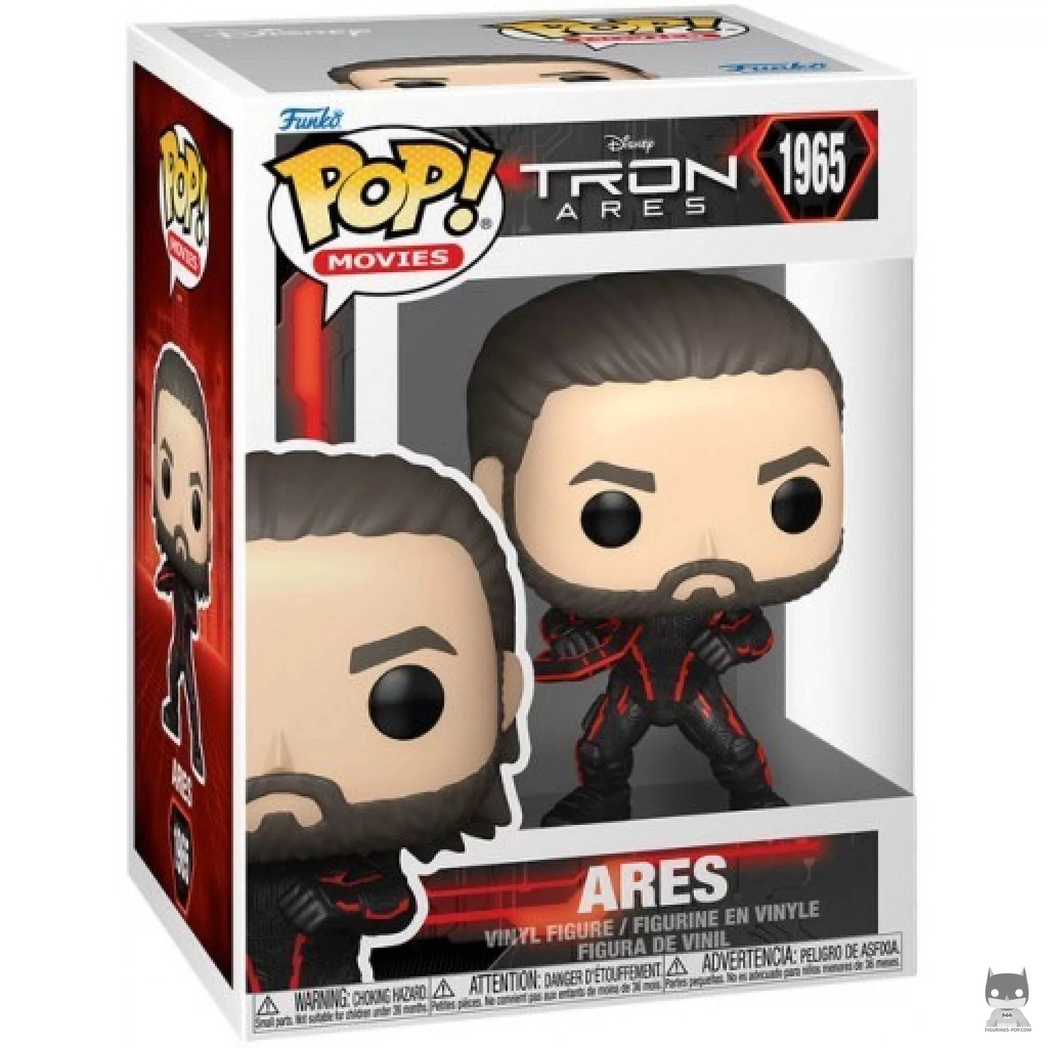 Ares Funko Pop! figure in its box