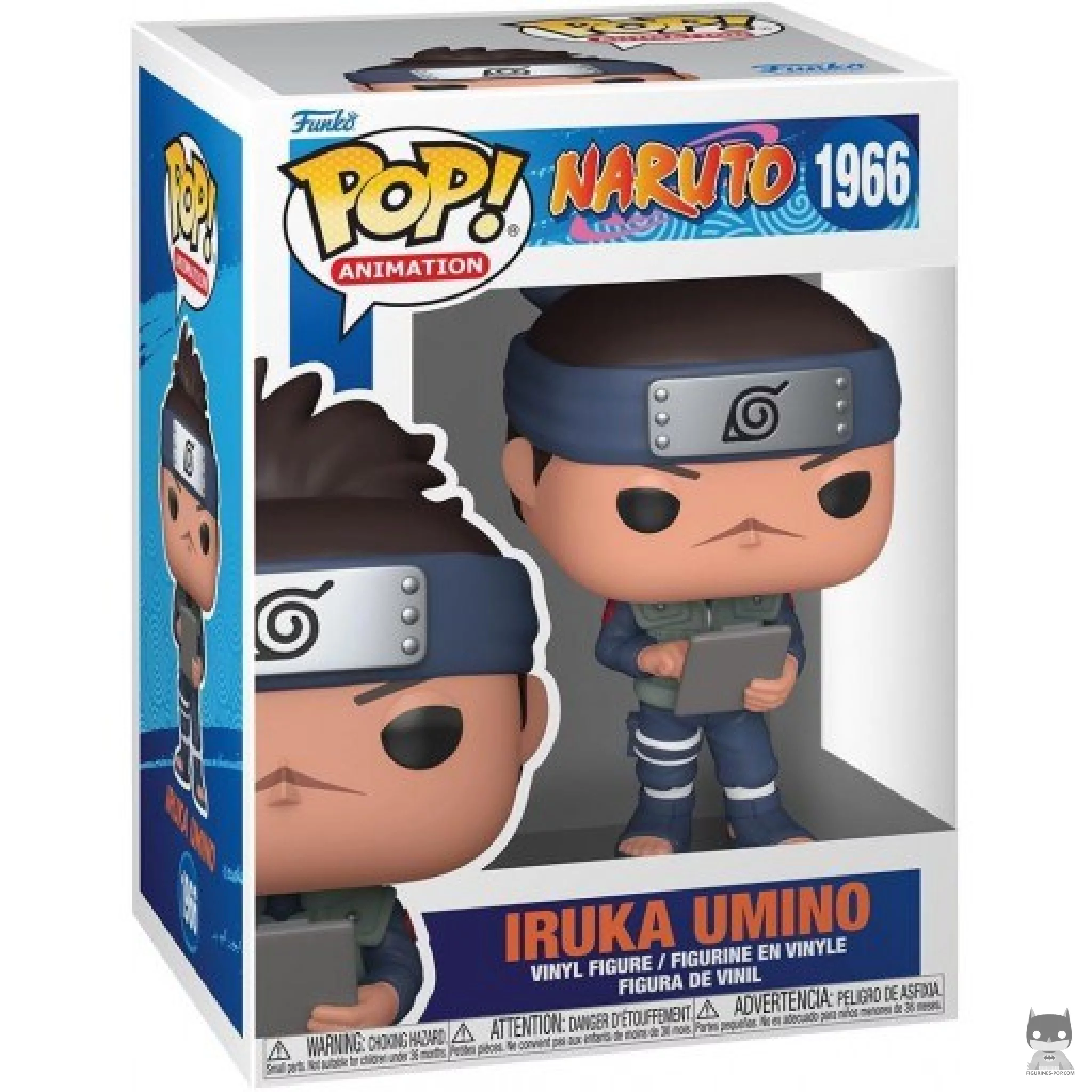 Iruka Umino Funko Pop! figure in its box