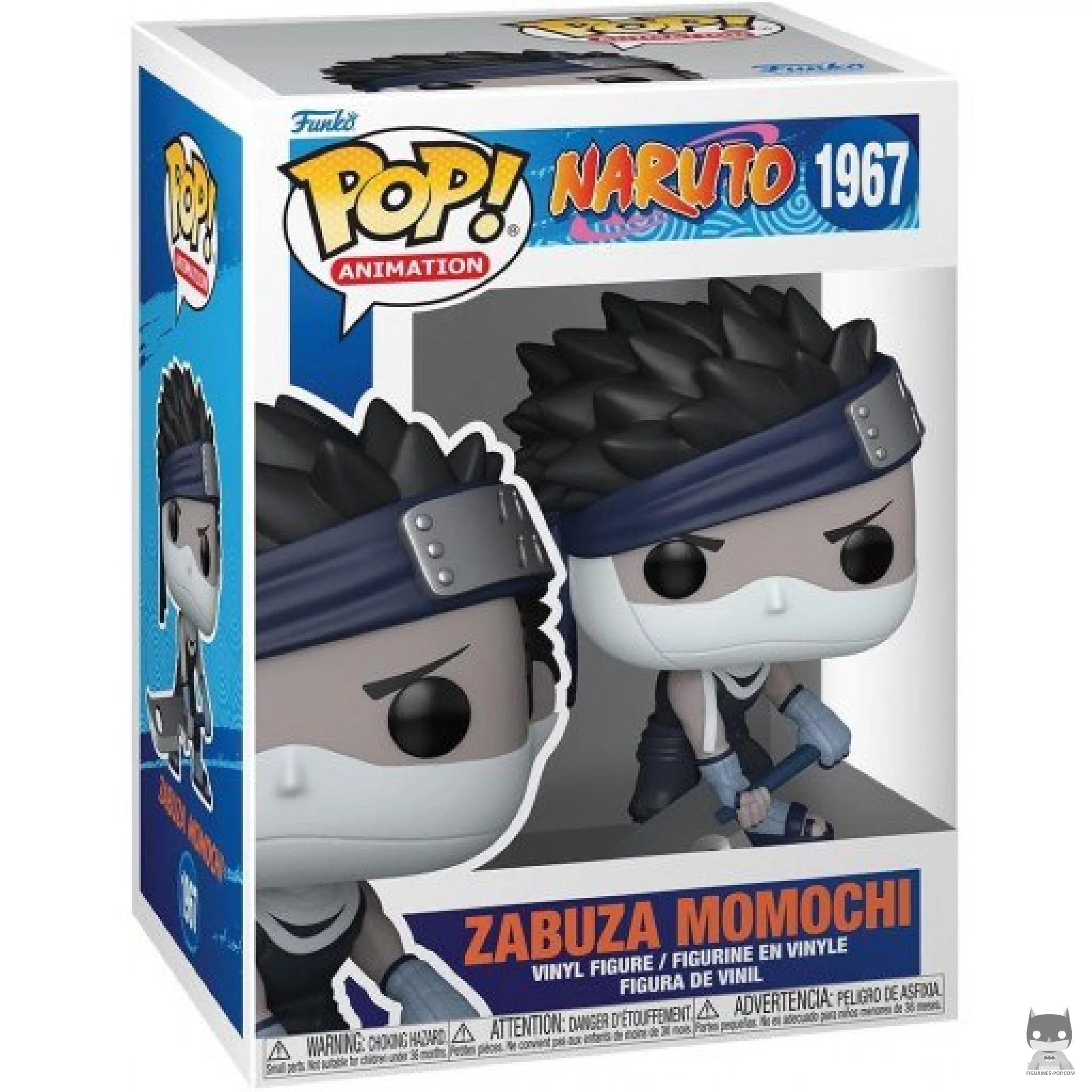 Zabuza Funko Pop! figure in its box
