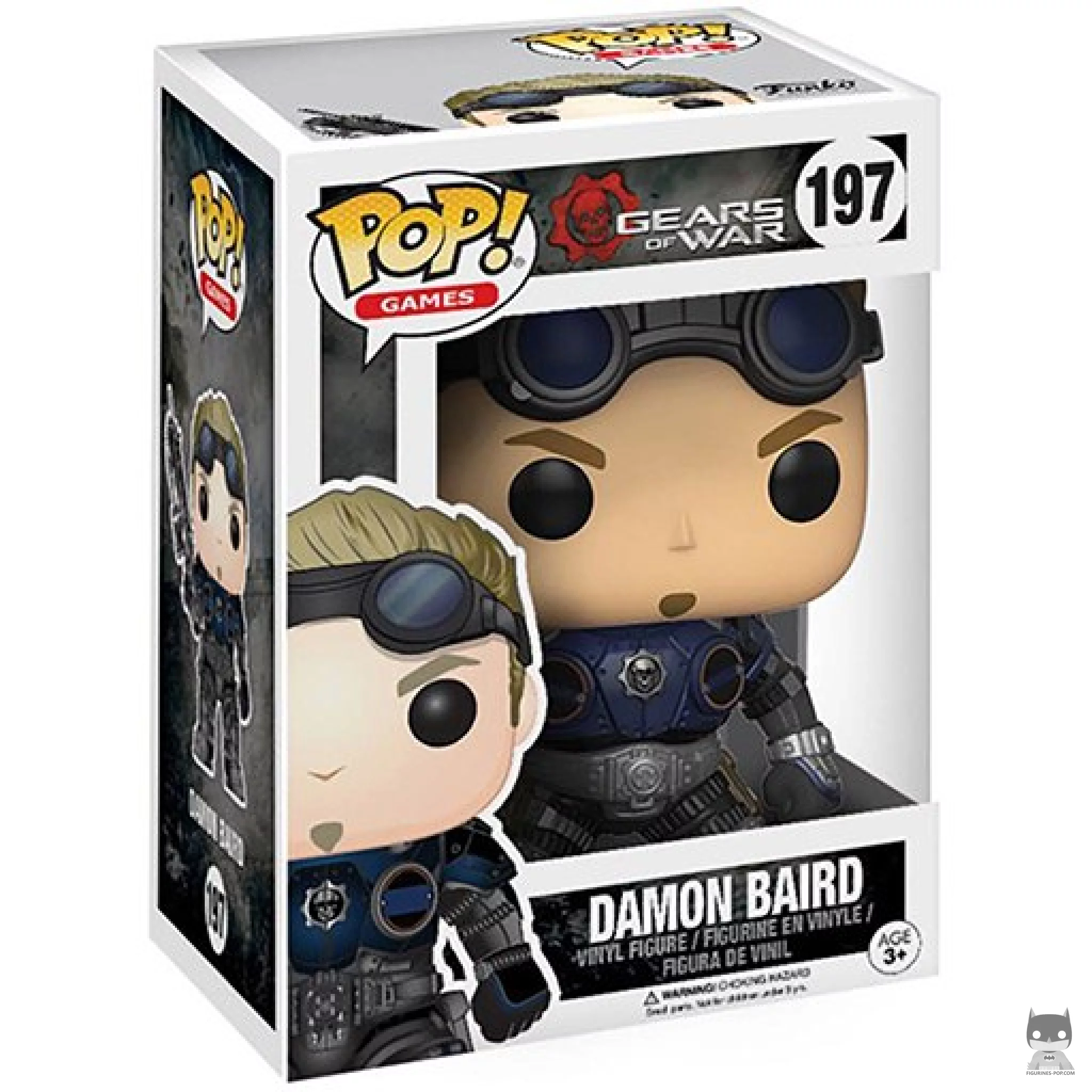 Damon Baird (with Armor) Funko Pop! figure in its box