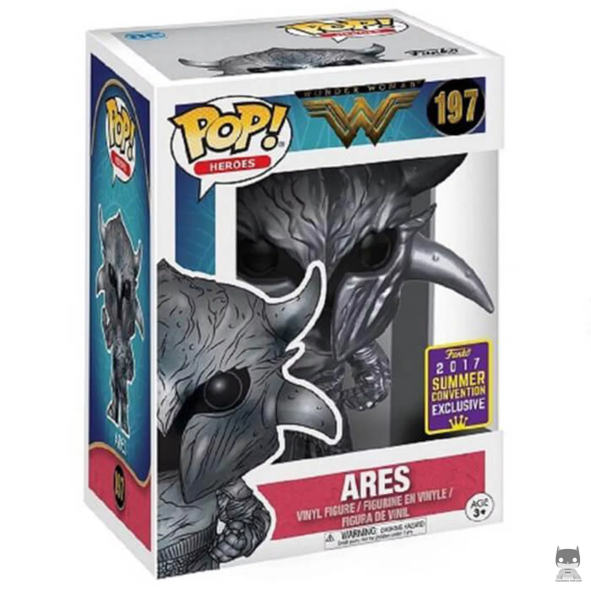 Ares Funko Pop! figure in its box